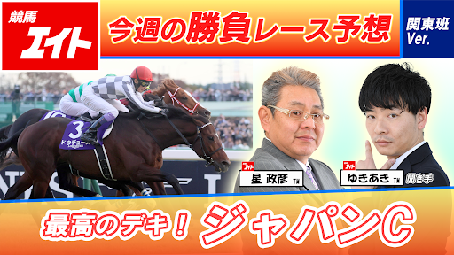 競馬エイト今週の勝負レース】ジャパンカップ（星＆ゆきあき