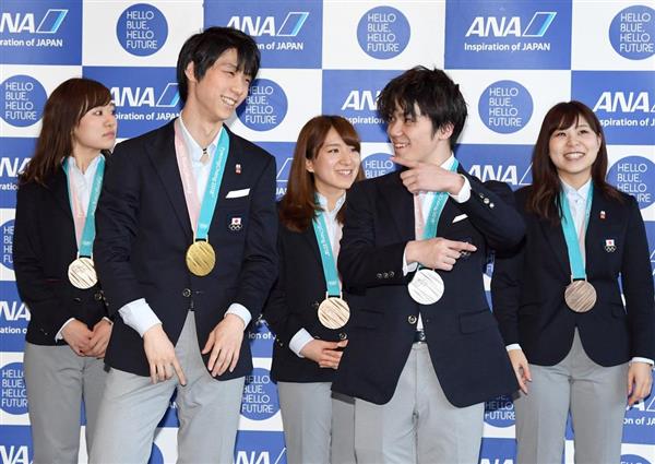 平昌五輪】帰国会見速報（２）羽生結弦「みなさんの応援のおかげで取れ