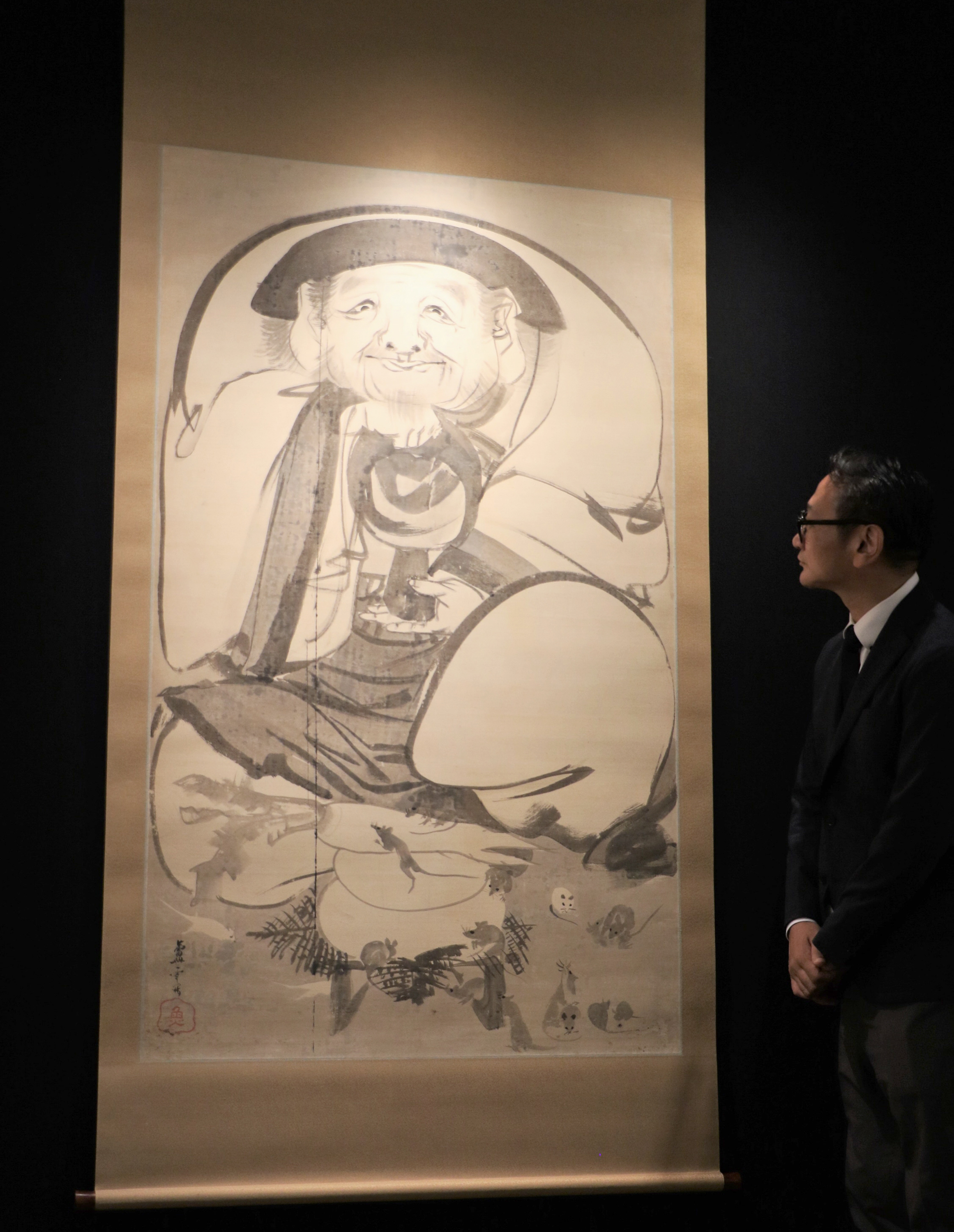 長沢芦雪の「大黒天図」52年ぶり発見 京都・福田美術館 - 産経ニュース