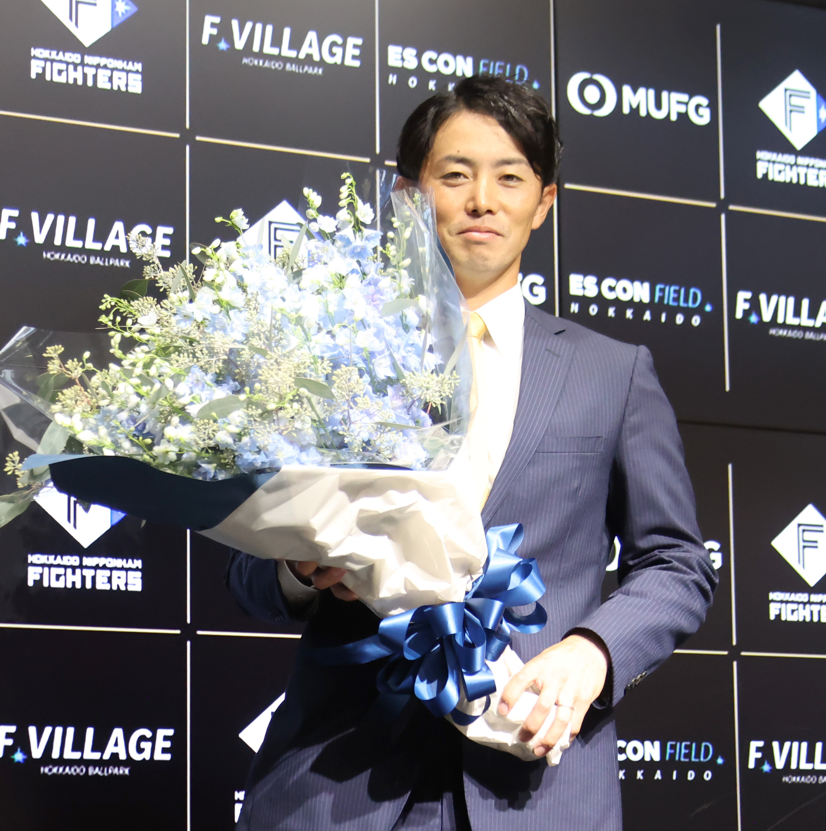 日本ハム・谷内亮太が引退会見 古巣・ヤクルトにも感謝「あの期間が