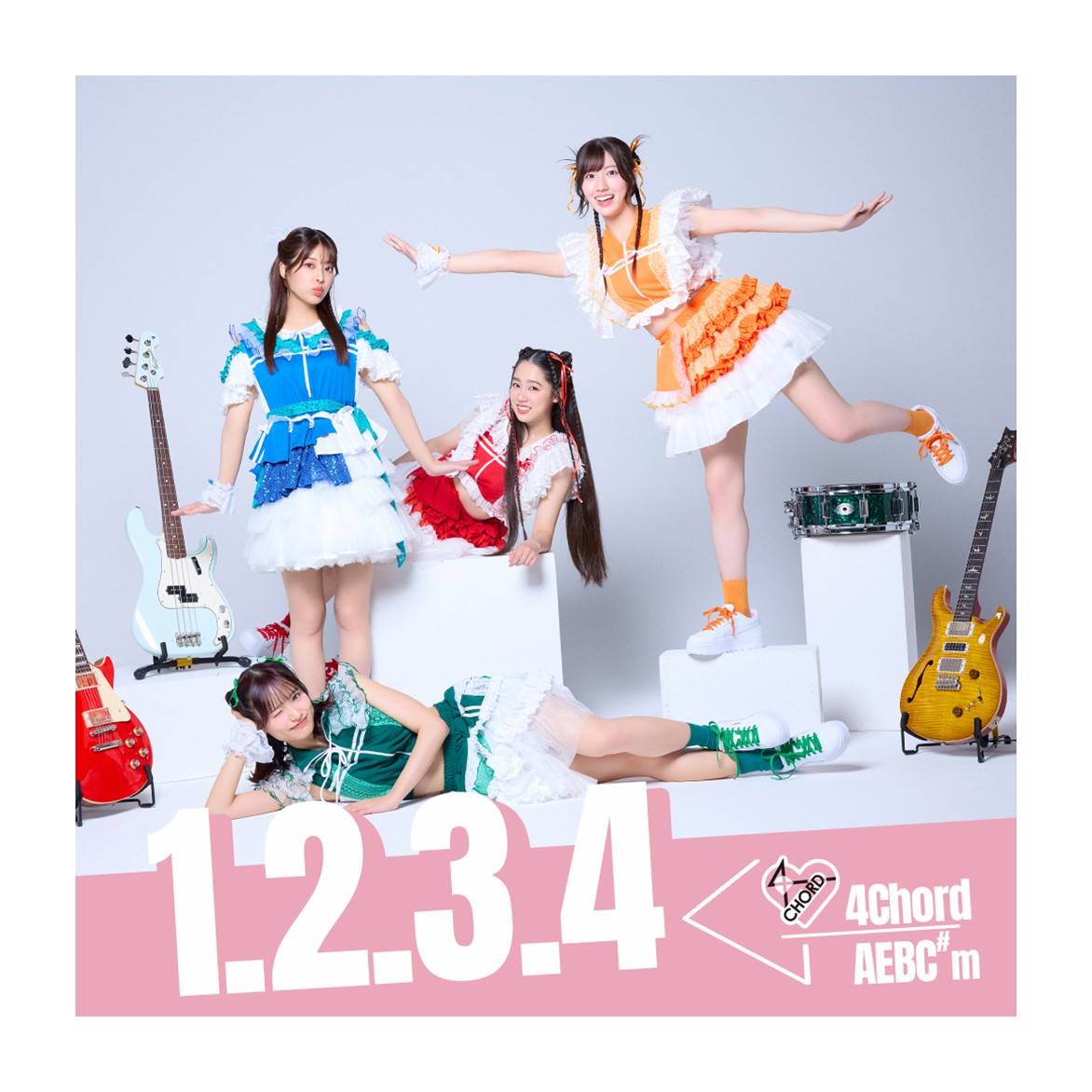 バンドアイドル「4Chord」10・25神田明神ホールでデビューライブ