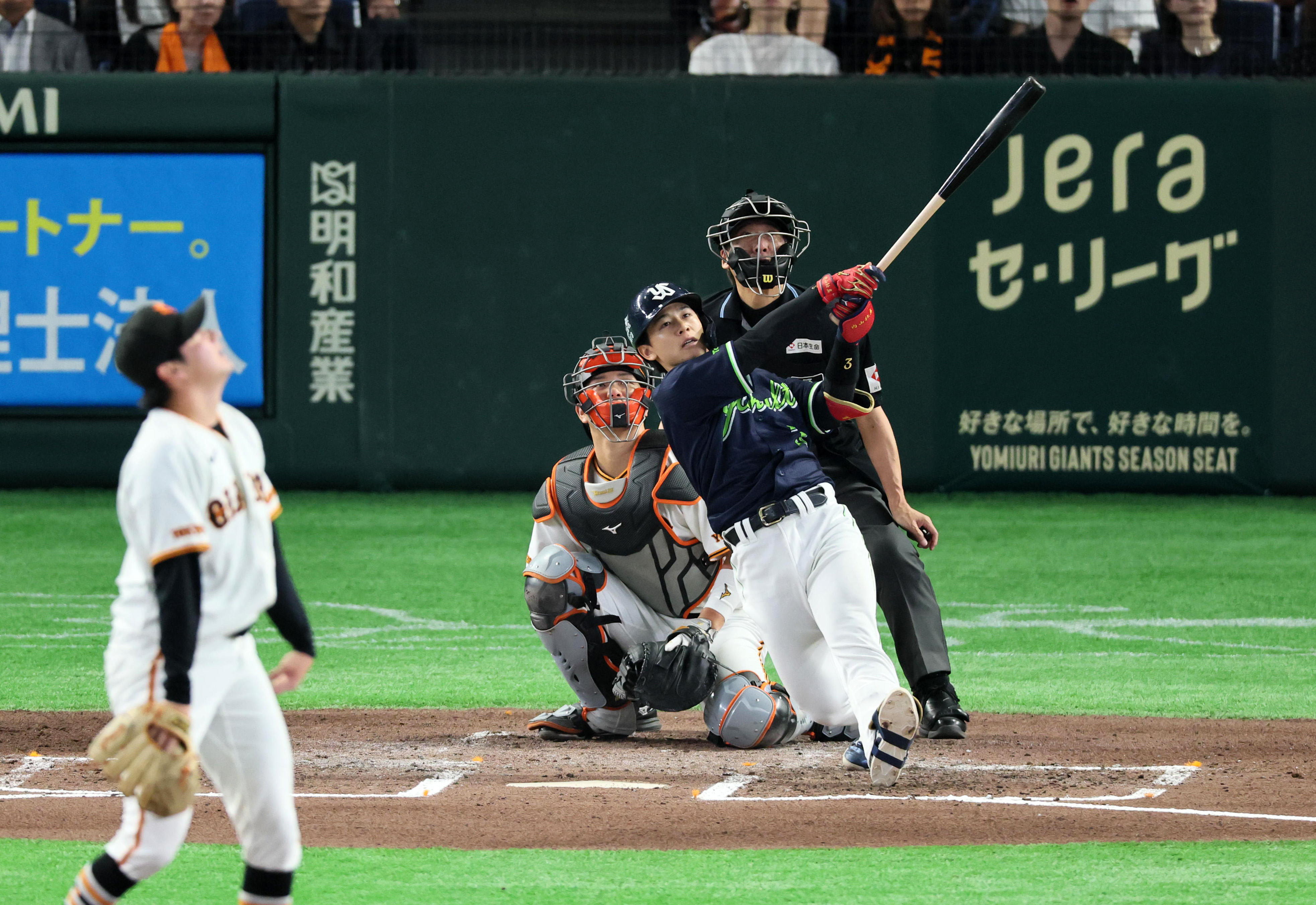 ヤクルト・内山壮真、今季初の〝4番弾〟 6試合ぶり2号ソロ - サンスポ