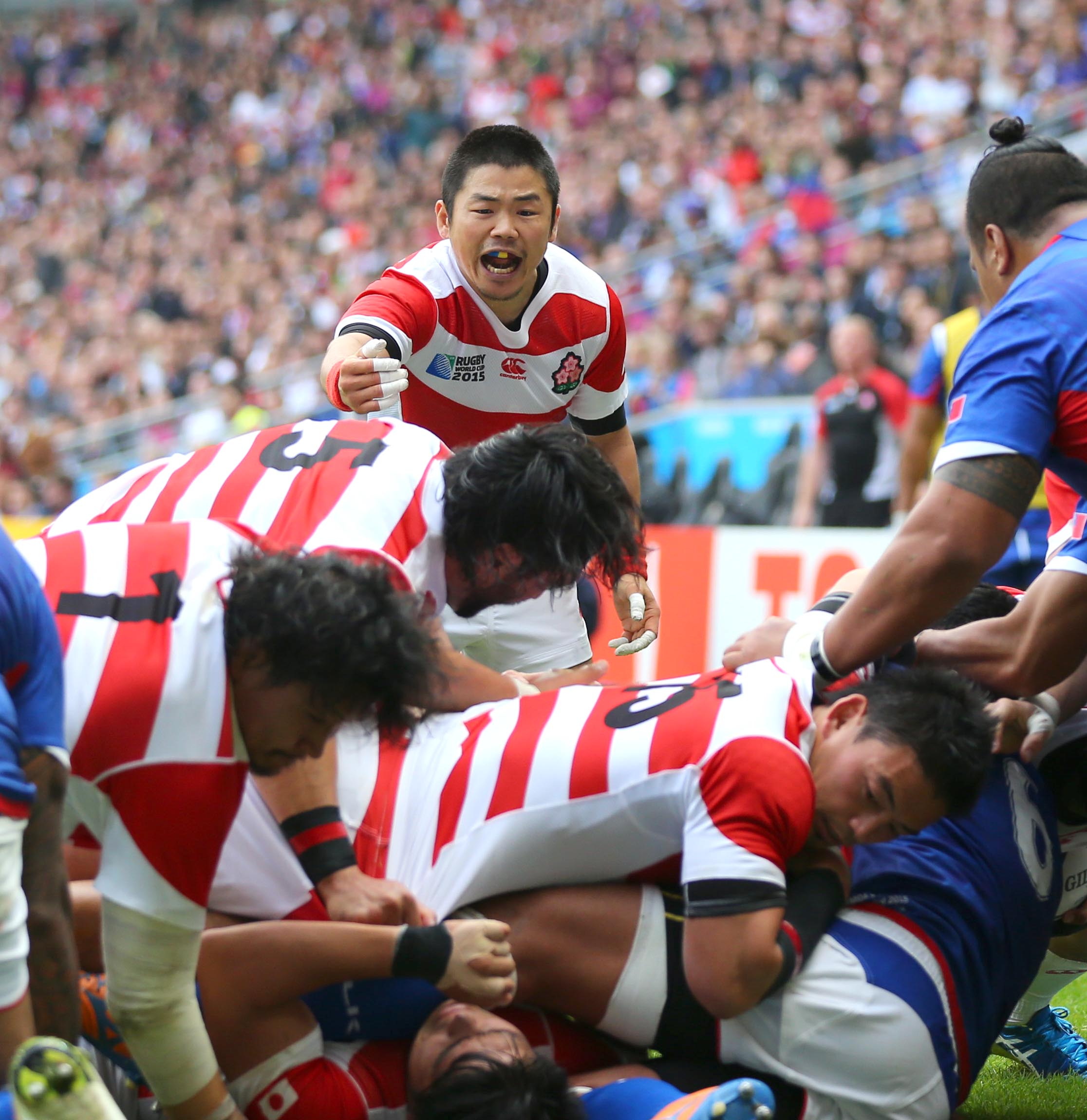 ラグビー日本代表　選手支給品　試合用　田中史朗 ラグビー日本代表選手支給品試合用田中史朗