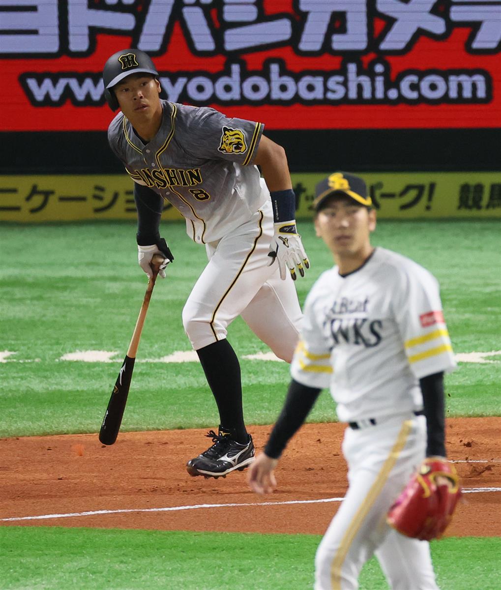 阪神Ｄ１位・佐藤輝、球団３４年ぶり新人のオープン戦初打席本塁打 