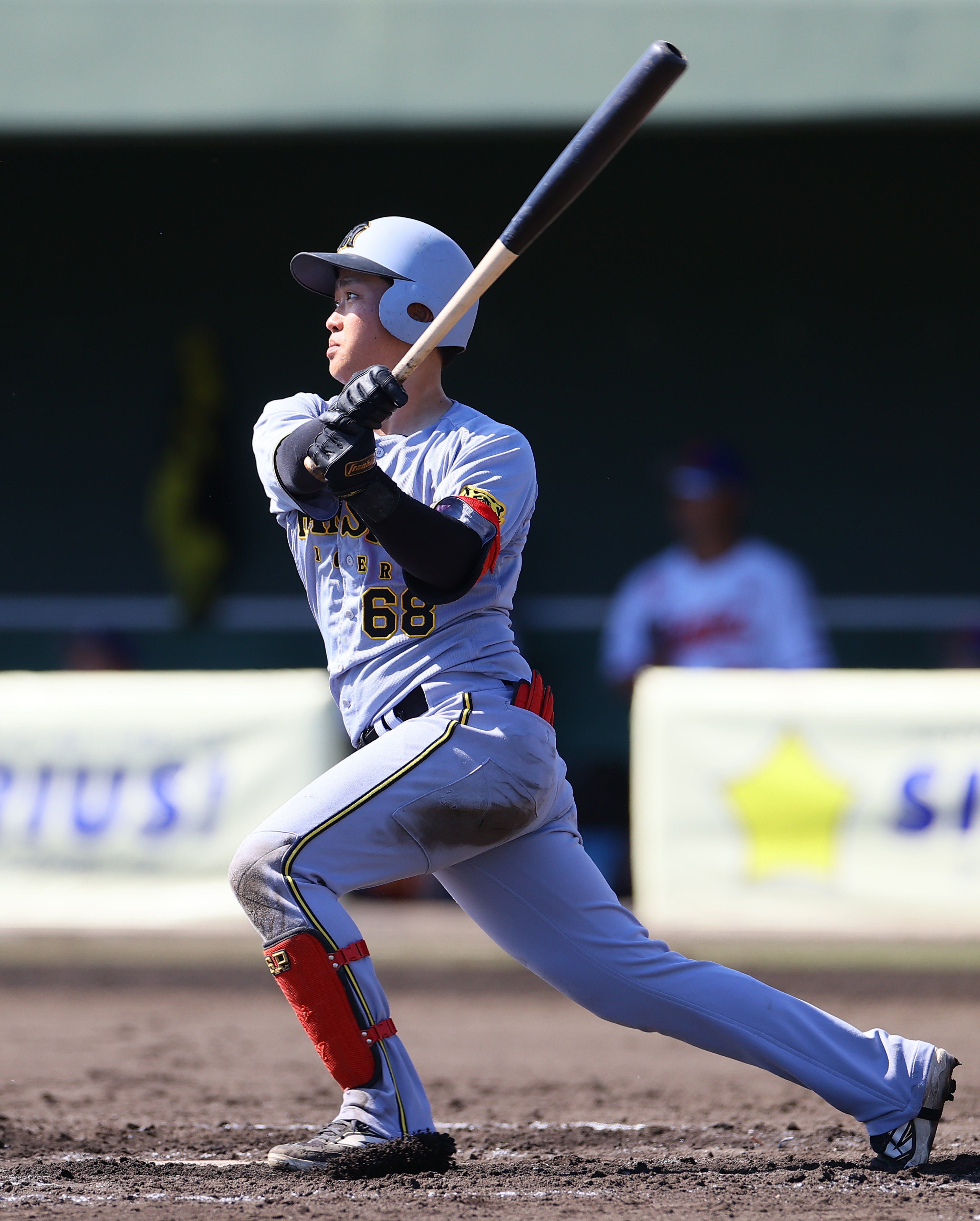 阪神・中川勇斗、宮崎で二塁打2本「いつもと変わらず。自分のスイング