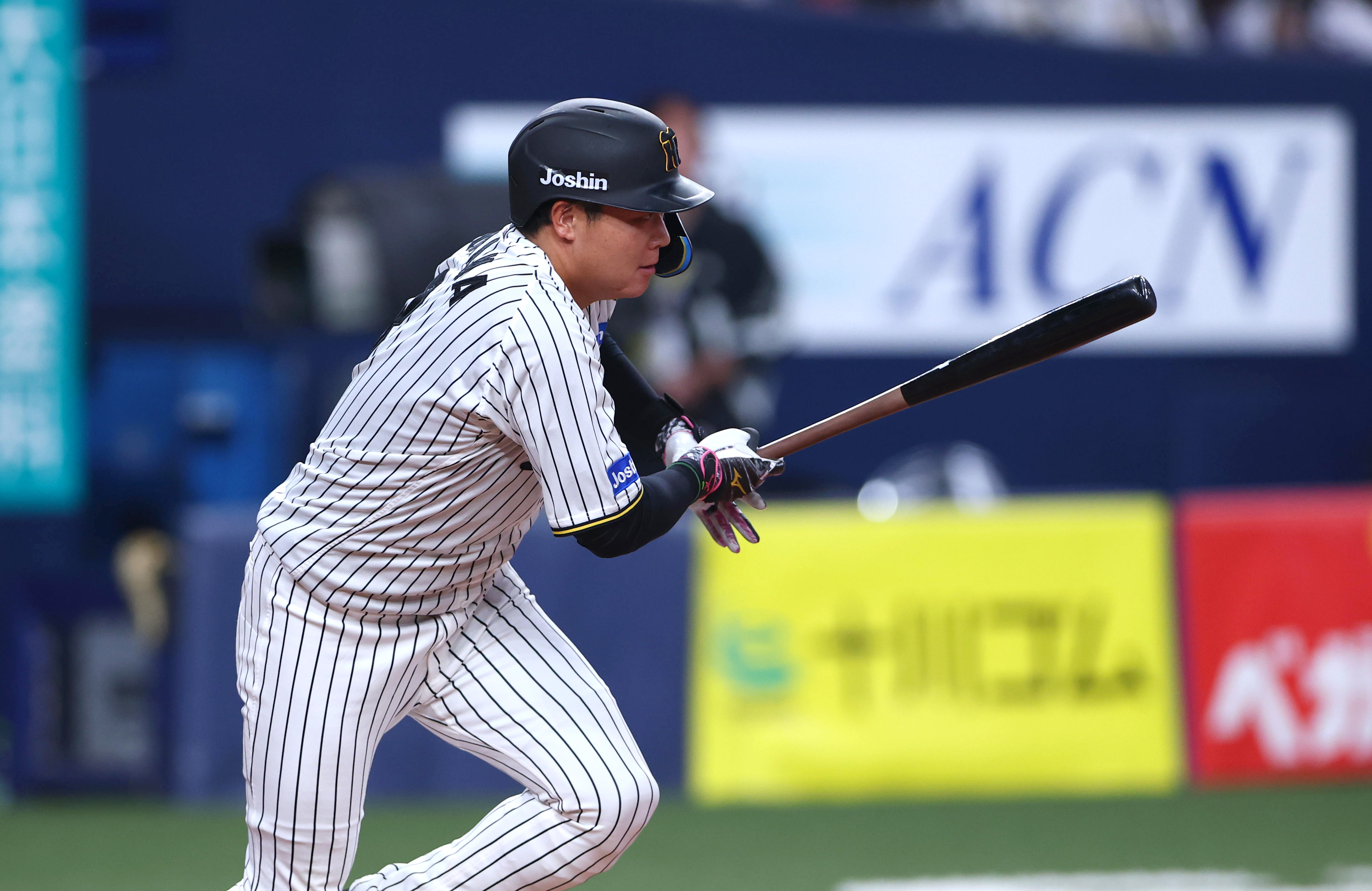 阪神タイガース　スニーカー　28cm 森下翔太　佐藤輝明　大山悠輔　応援グッズ 阪神タイガース スニーカー 28cm 森下翔太 佐藤輝明 大山悠輔