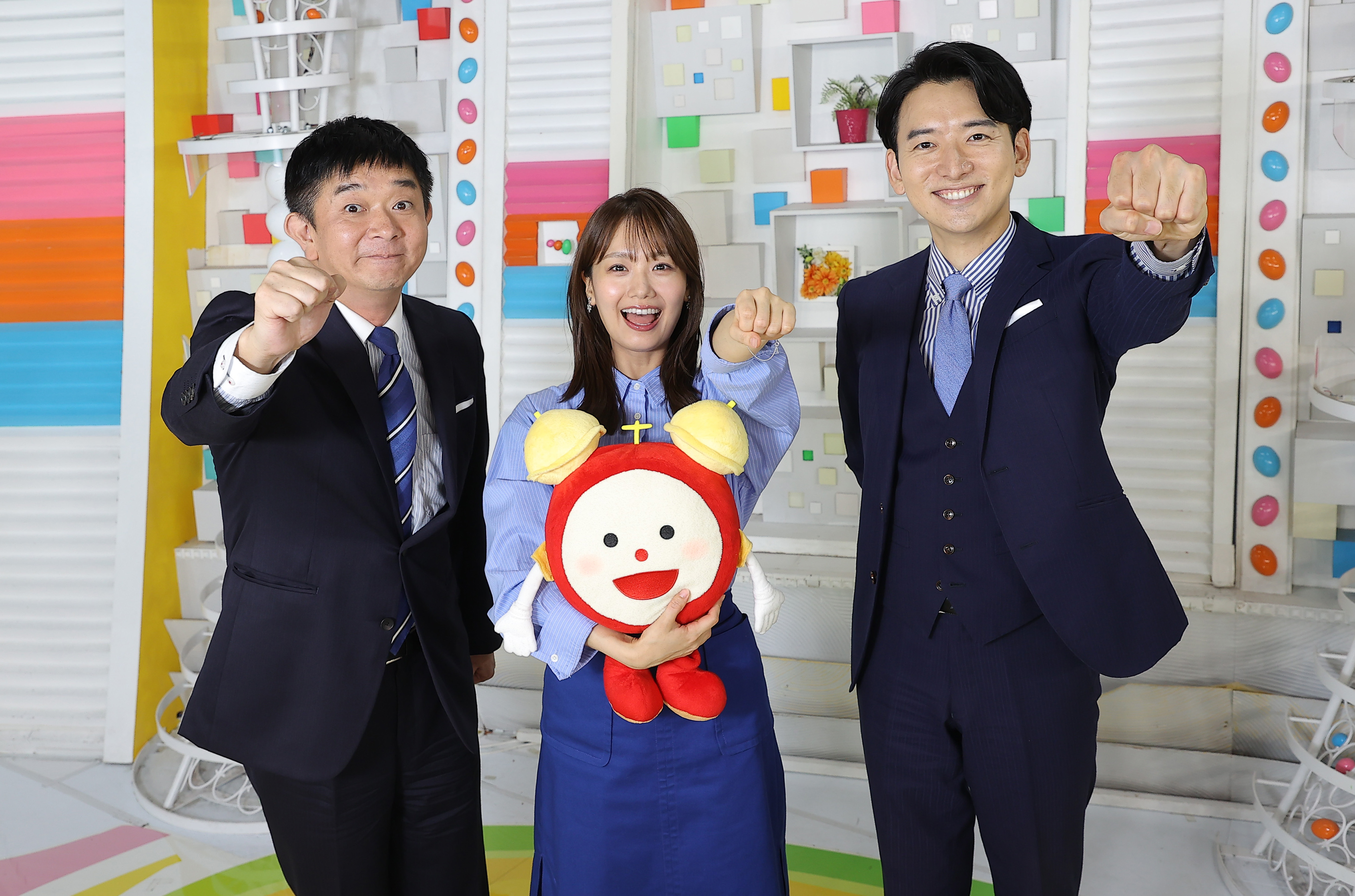 フジテレビ「めざましテレビ」放送拡大初回放送 井上清華アナ 