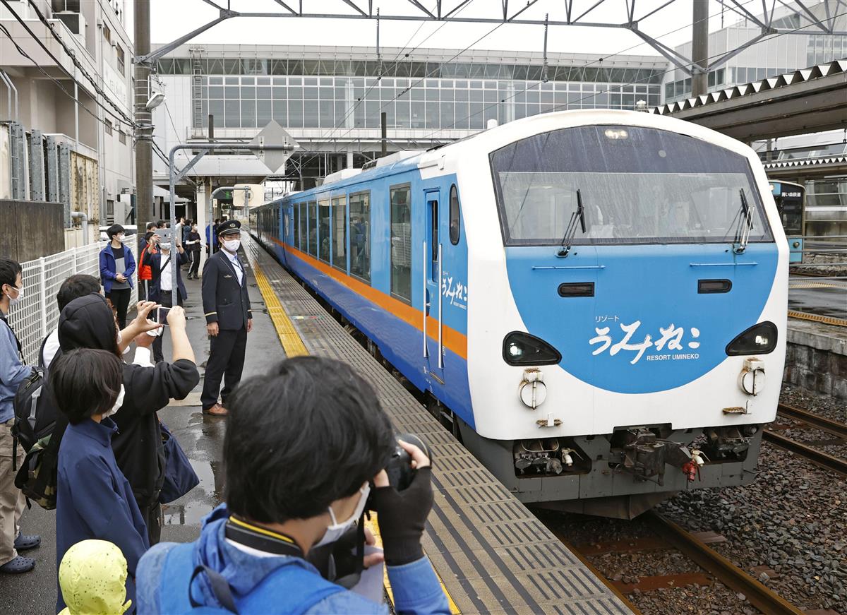 リゾート列車が臨時運行 うみねこ ファンに感謝 青森 八戸 産経ニュース