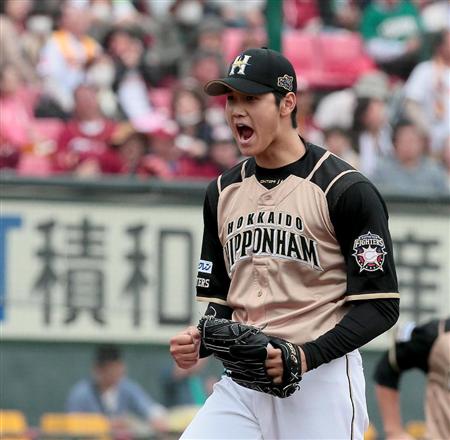 日本ハム・大谷、開幕から4連勝4安打完封 - サンスポ