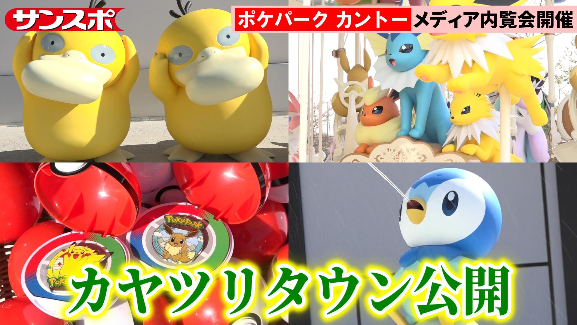 ポケパーク カントー】カヤツリタウン編 600匹超のポケモンと限定