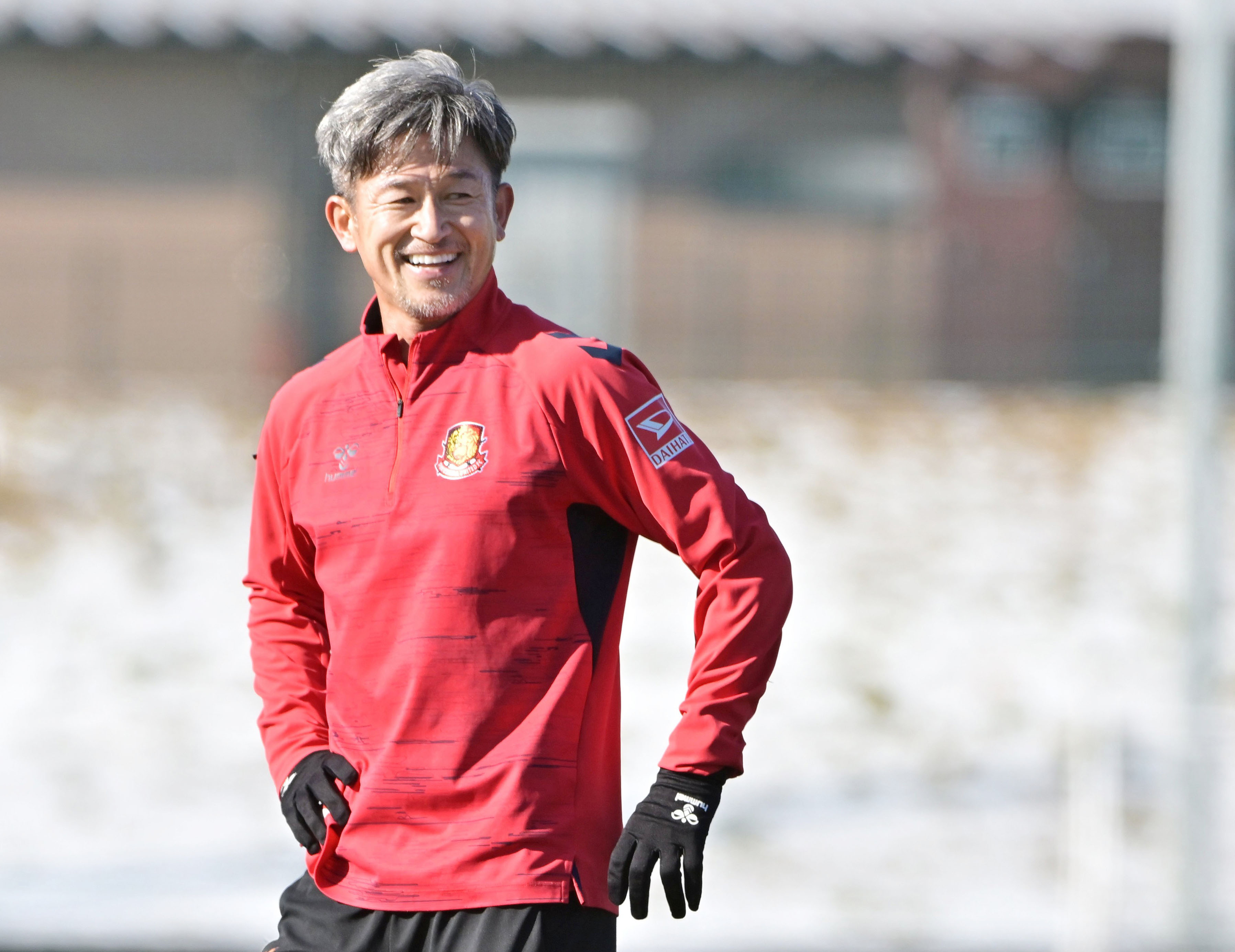 58歳カズ「新鮮な気持ちを維持して全力を尽くしたい」 新天地・J3福島