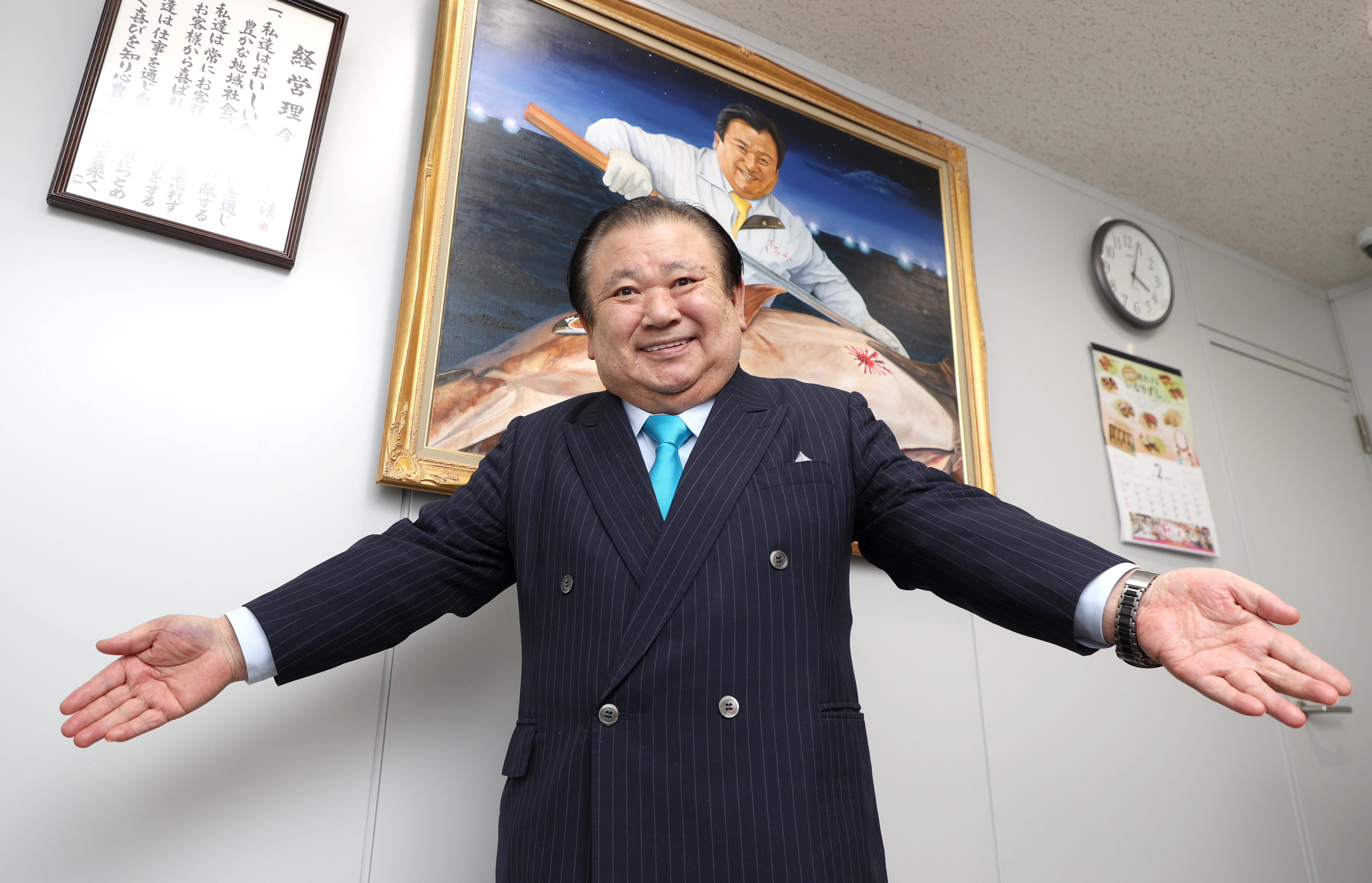 昭和27年生まれの私「すしざんまい」社長、木村清さん「黒でなく銀ダラ