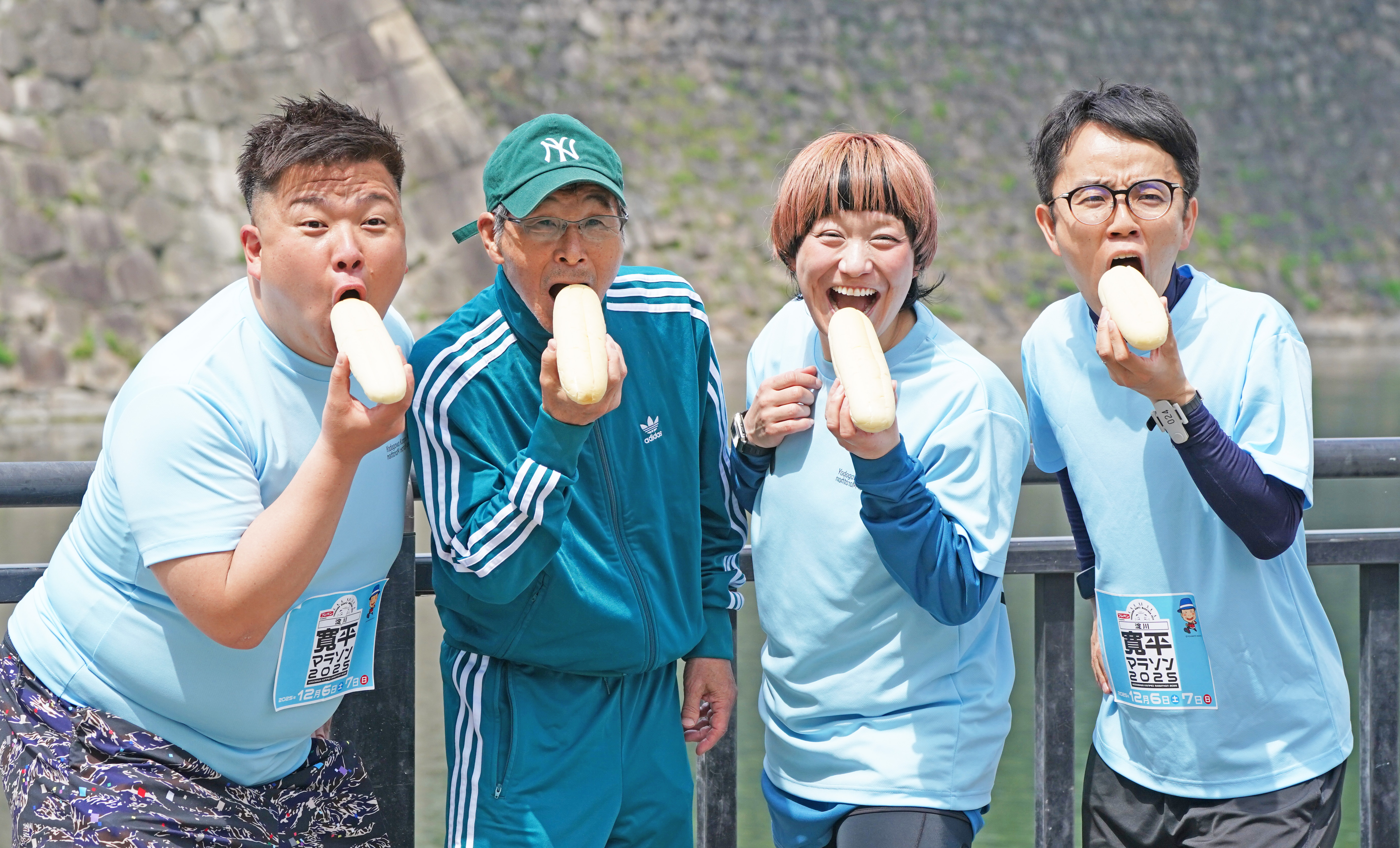 今年もフジパンとコラボパン 寛平好みであん＆ホイップクリームに決定