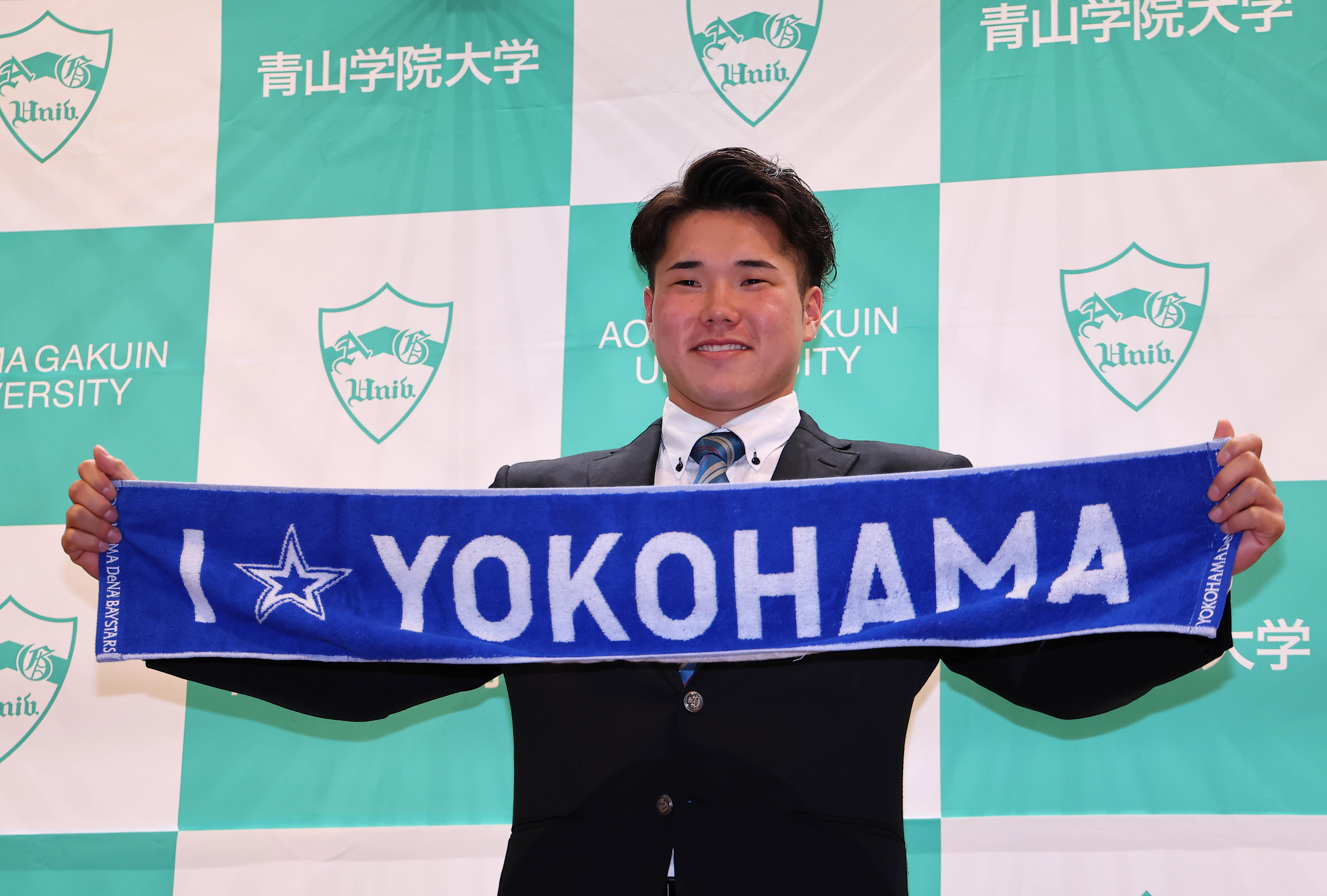 ドラフト】DeNAから1位指名の青学大・小田康一郎 「打者のタイトルを