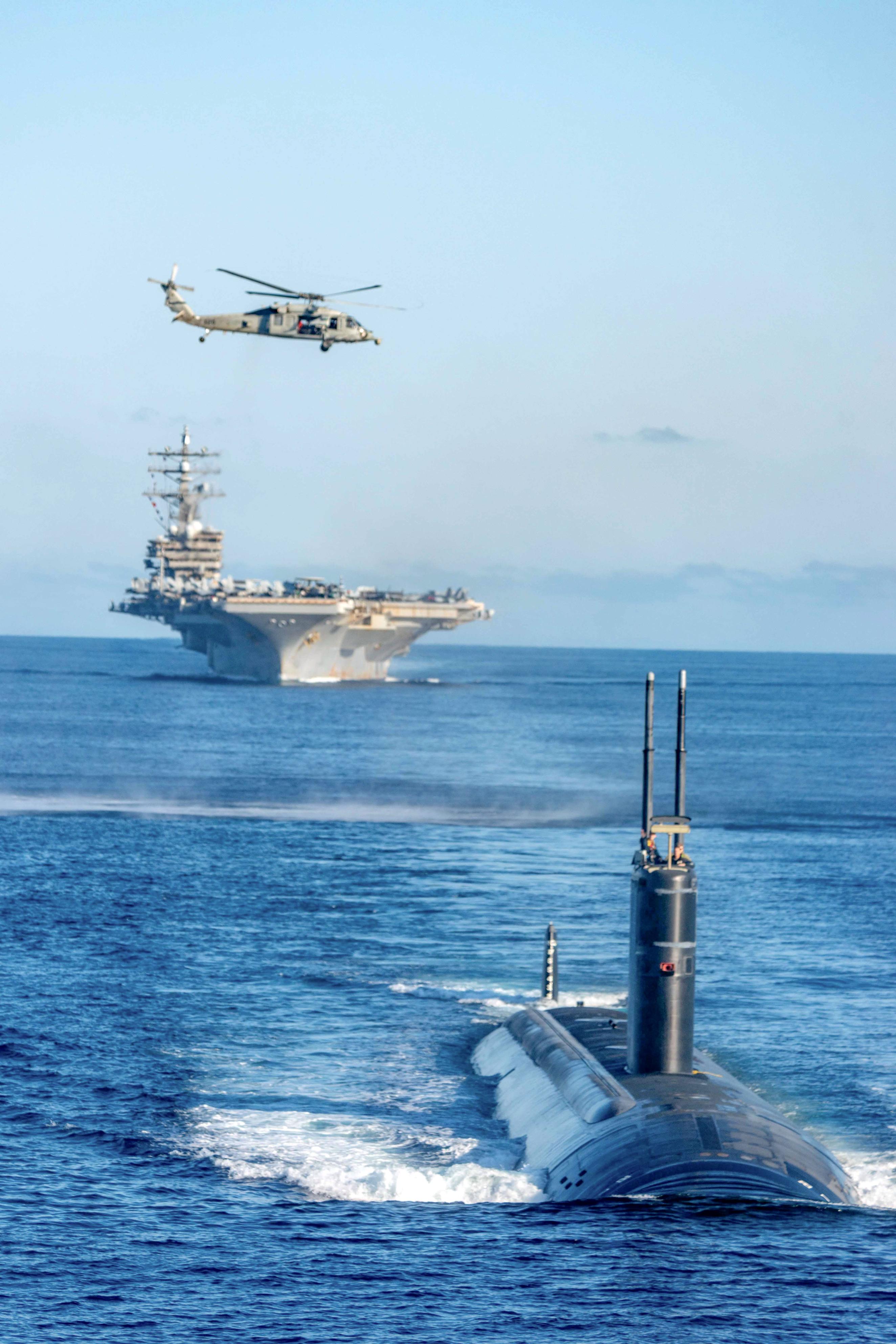 US.NAVY 潜水艦・スツール・アルミ製・米軍払下げ フォト特集】日米韓、日本海で共同訓練 対潜水艦作戦 - 産経ニュース