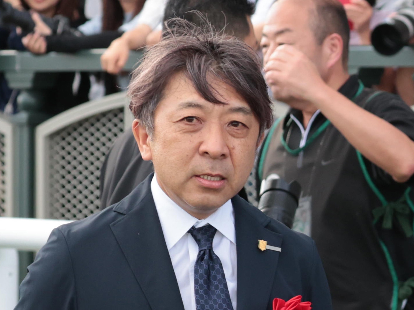 吉村圭司調教師がJRA通算300勝 スワンSのオフトレイルで達成