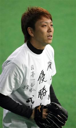 日本ハム・武田勝、各選手Ｔシャツに直筆名言 大谷に「初戦は大事 