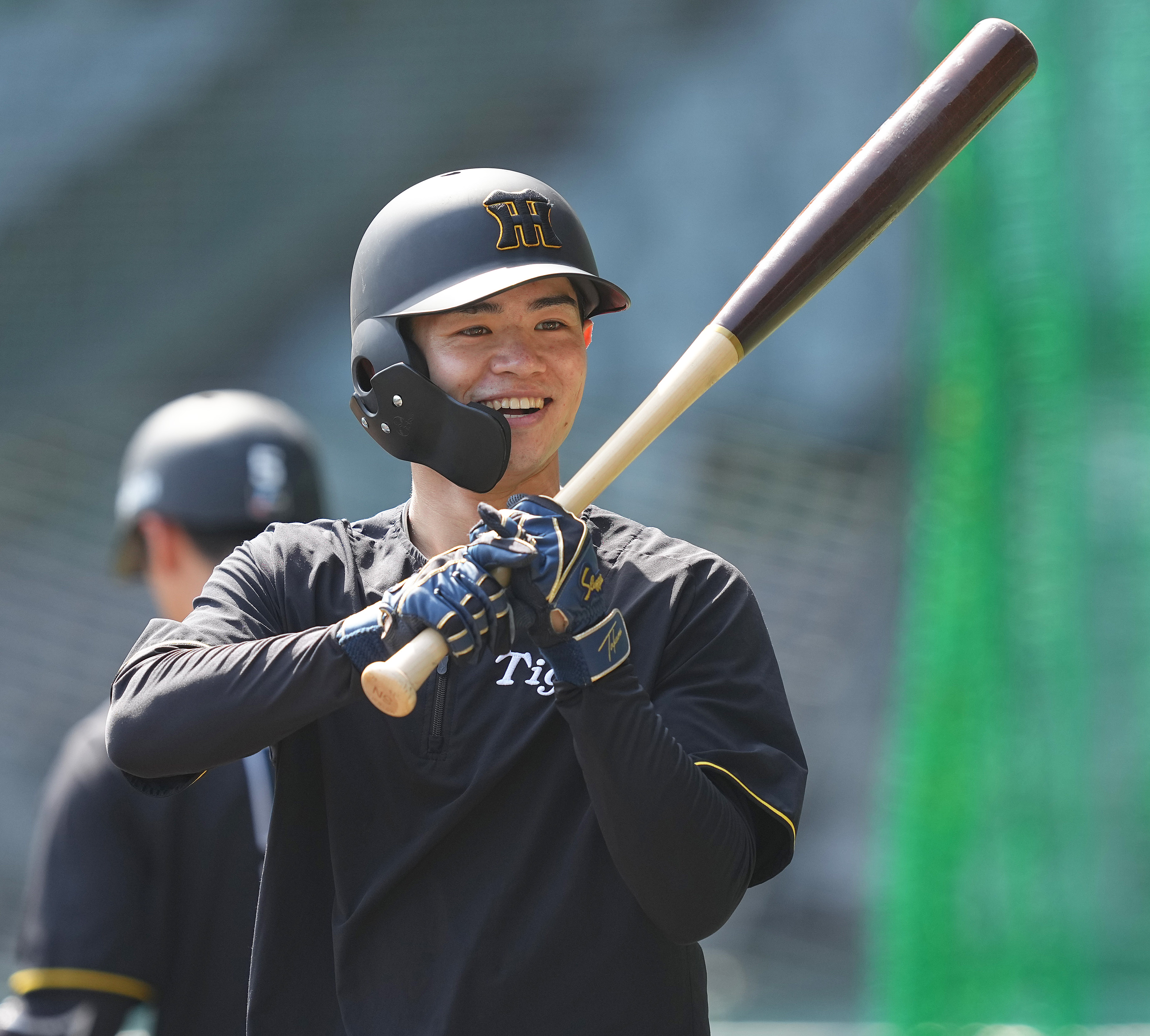 【即日発送】　中野拓夢　阪神タイガース　ユニフォーム　ブラック　Oサイズ 即日発送】 中野拓夢 阪神タイガース ユニフォーム ブラック O