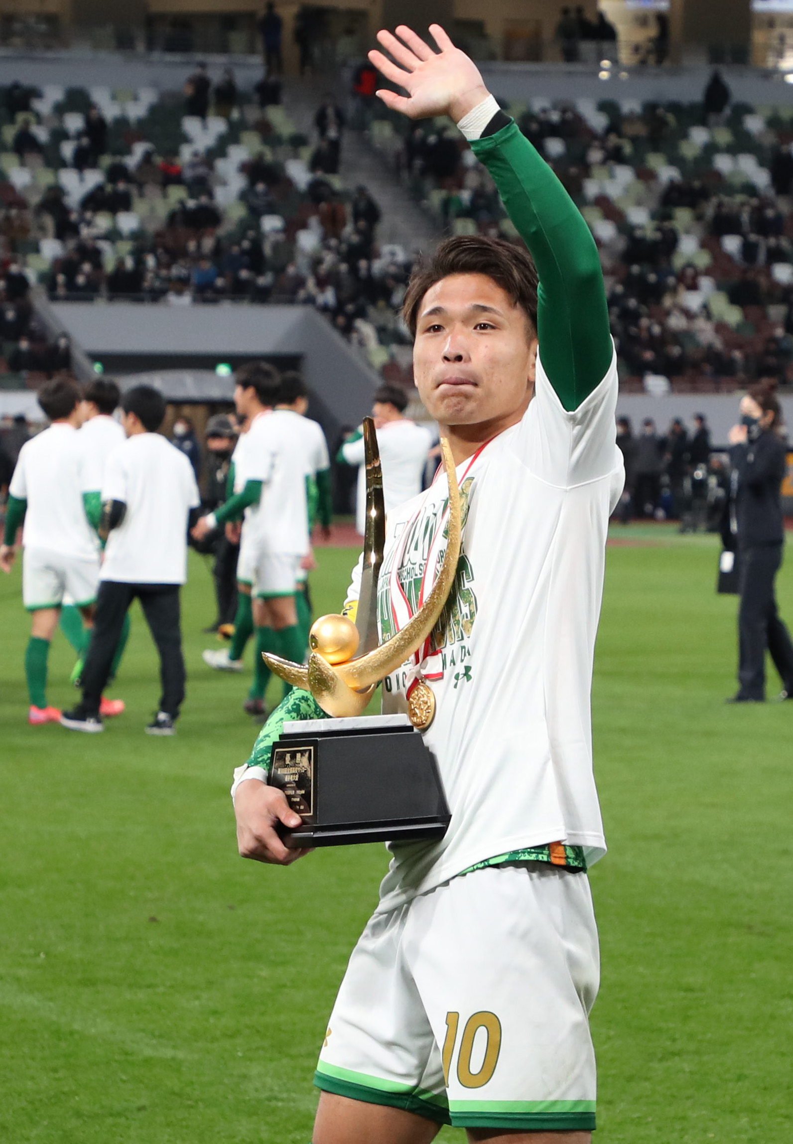 きょうの人】高校サッカーVの青森山田主将 松木玖生（まつき・く