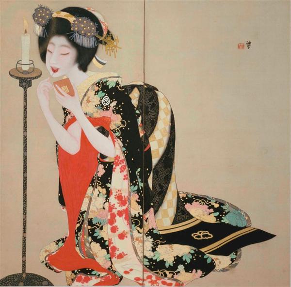 村上華岳や土田麦僊…京都市立芸大出身の卒業作品を中心に60点、堂本