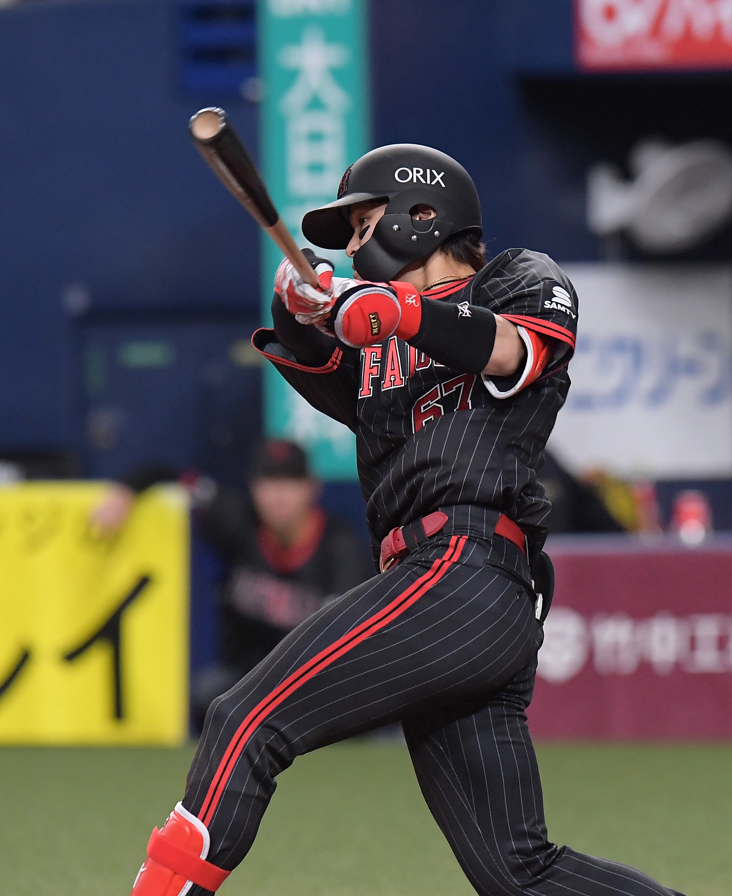 オリックス・中川圭太、六回に9号2ランで同点 6点差から追いつく
