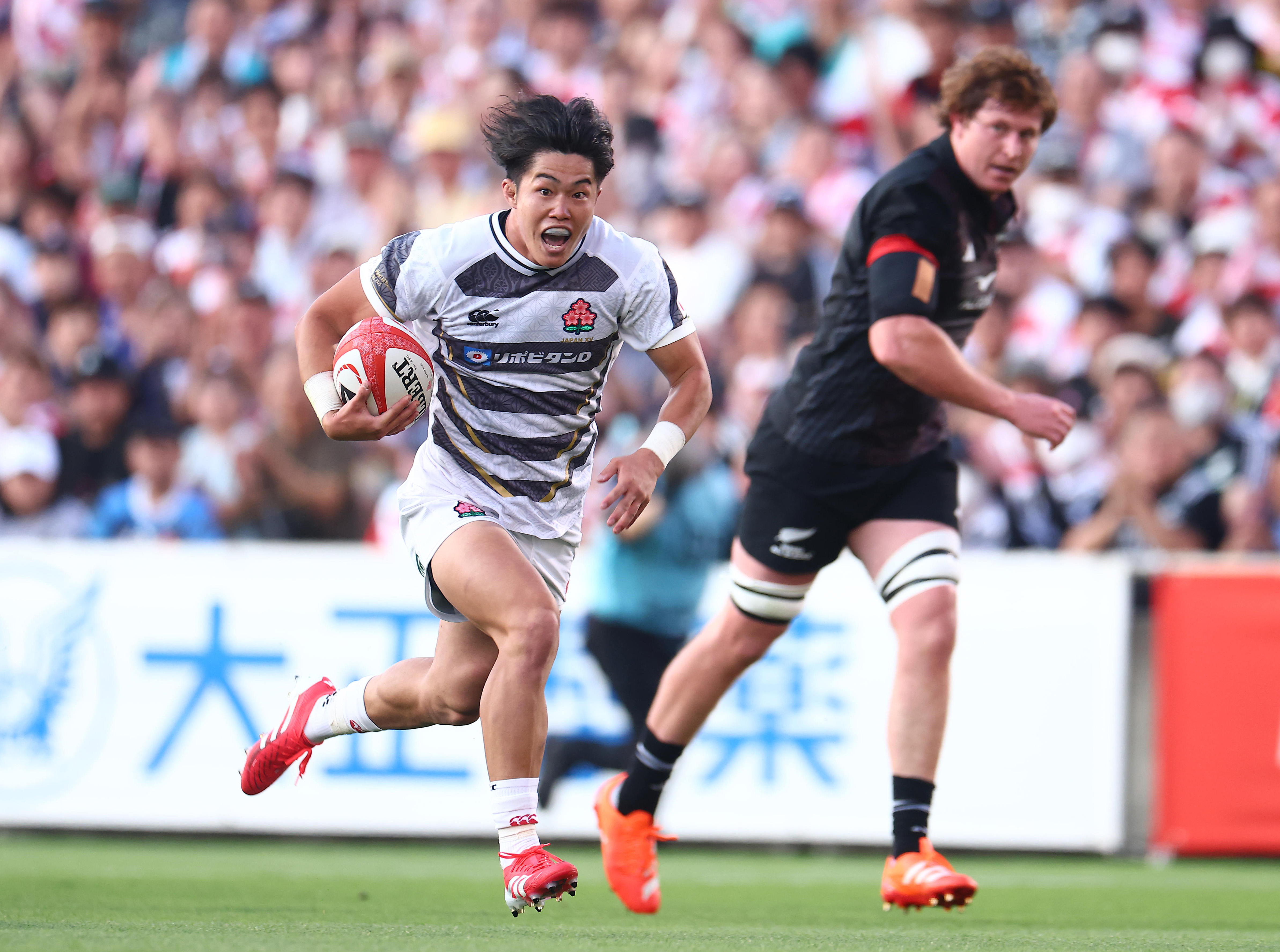 WTB植田和磨が2トライ ジャパンXVは敗戦も新星が躍動／ラグビー - サンスポ