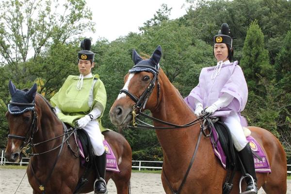 みやびやか 和装の平安騎馬隊 京都府警 時代祭で初お目見え 産経ニュース