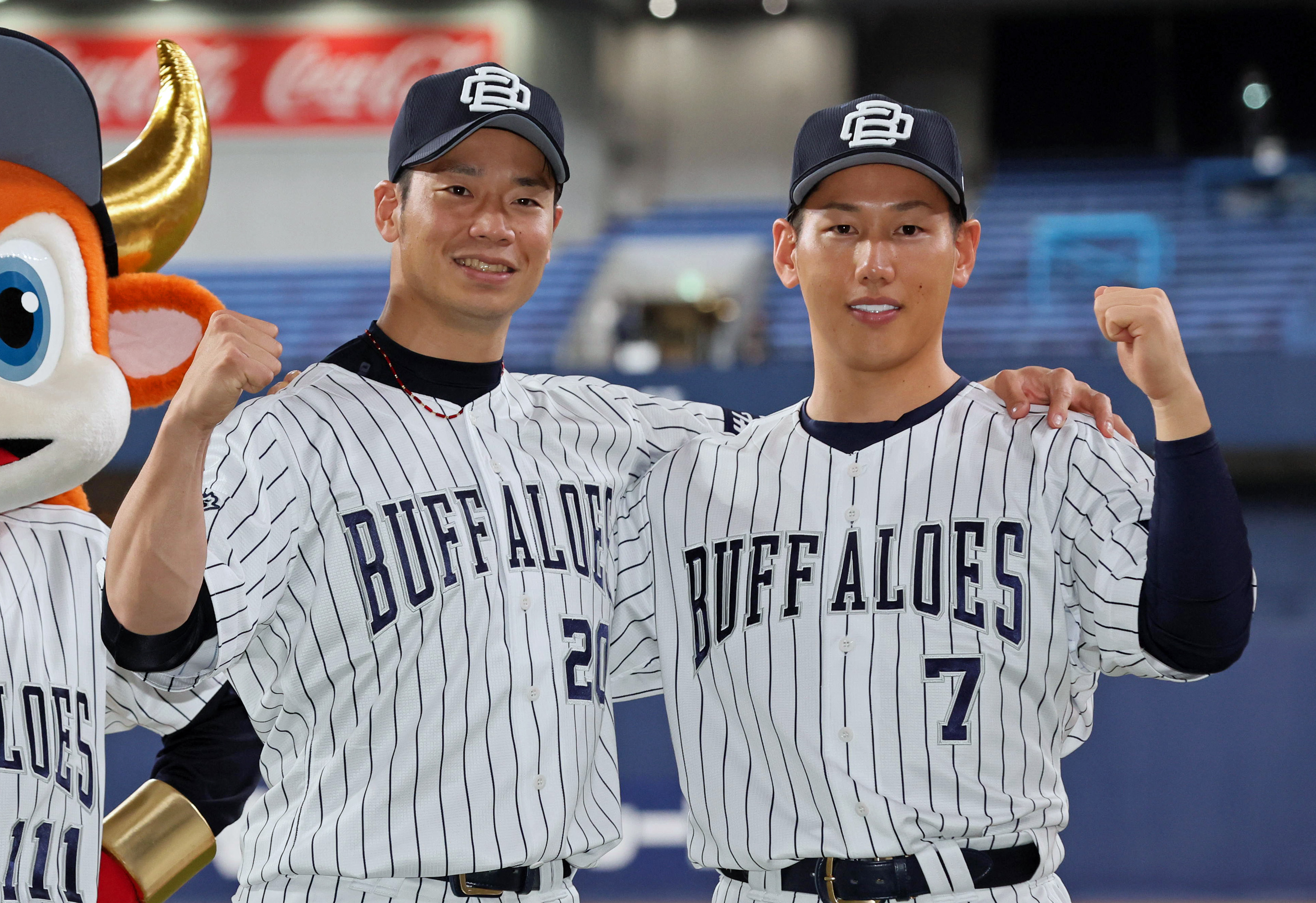 オリックスバファローズ 中川圭太 神戸限定 シークレットスクエア 缶バッジ