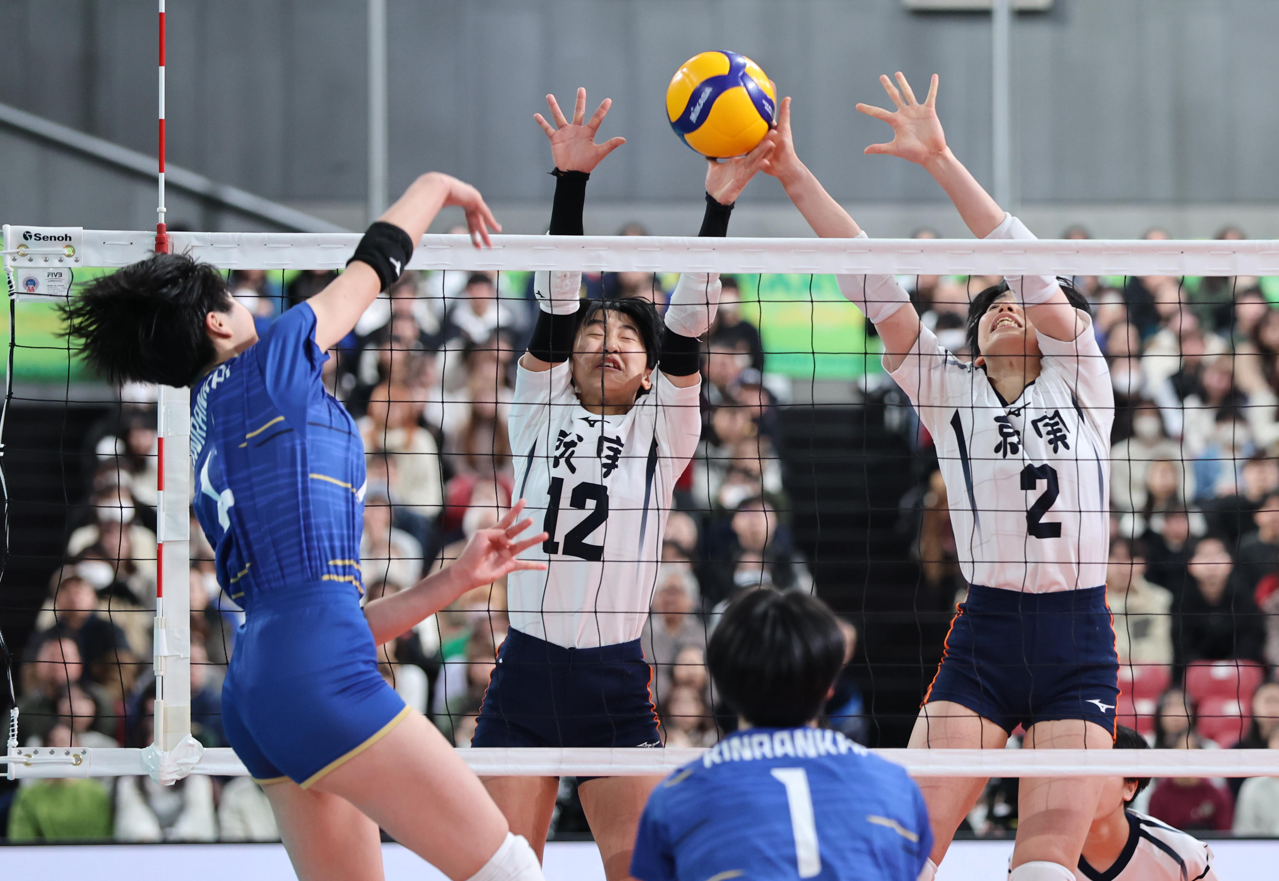 春の高校バレー 女子は大阪・金蘭会が7大会ぶり優勝 岡山・就実に