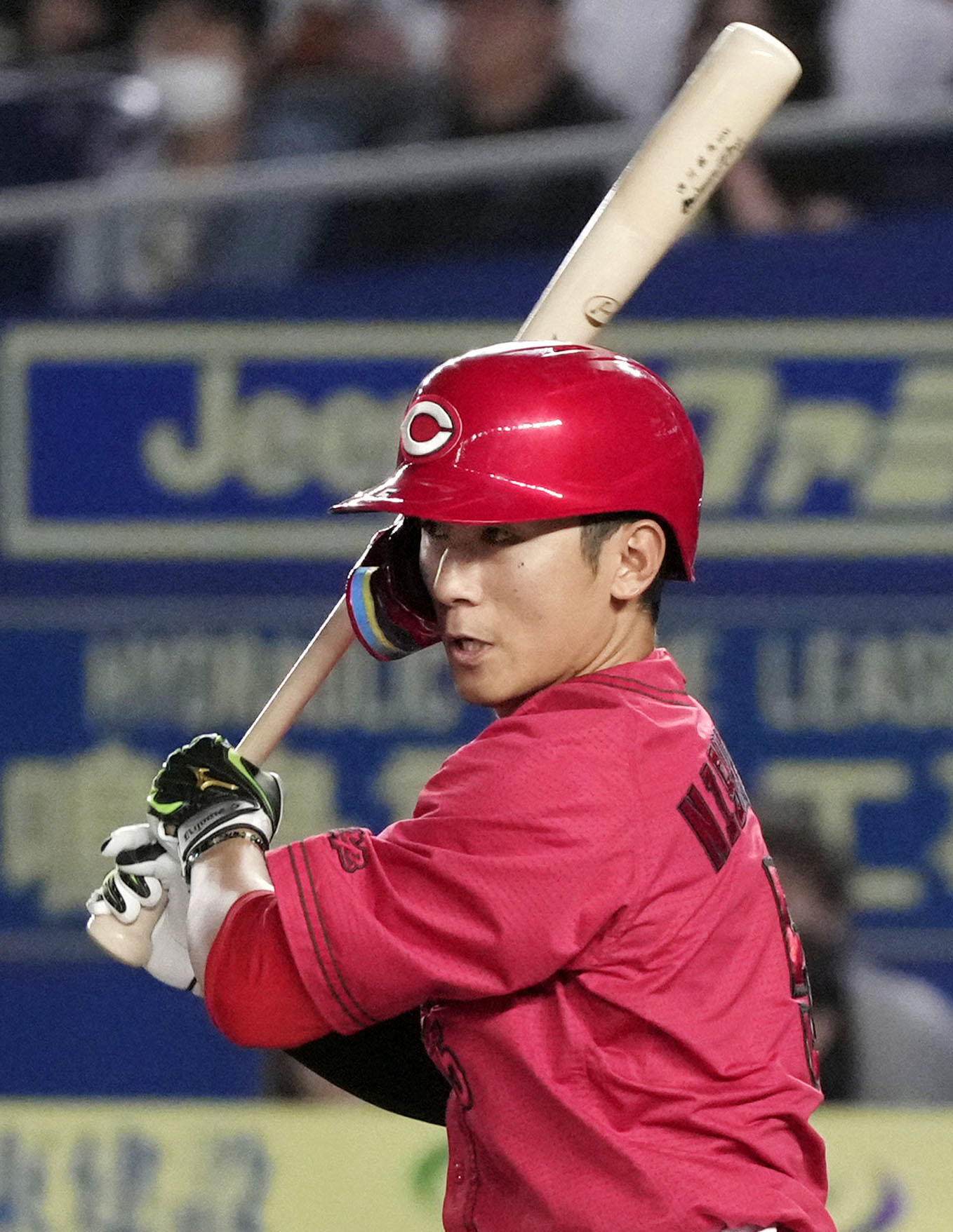 広島・西川龍馬、２本の適時打「内角に甘く入ってきたので」
