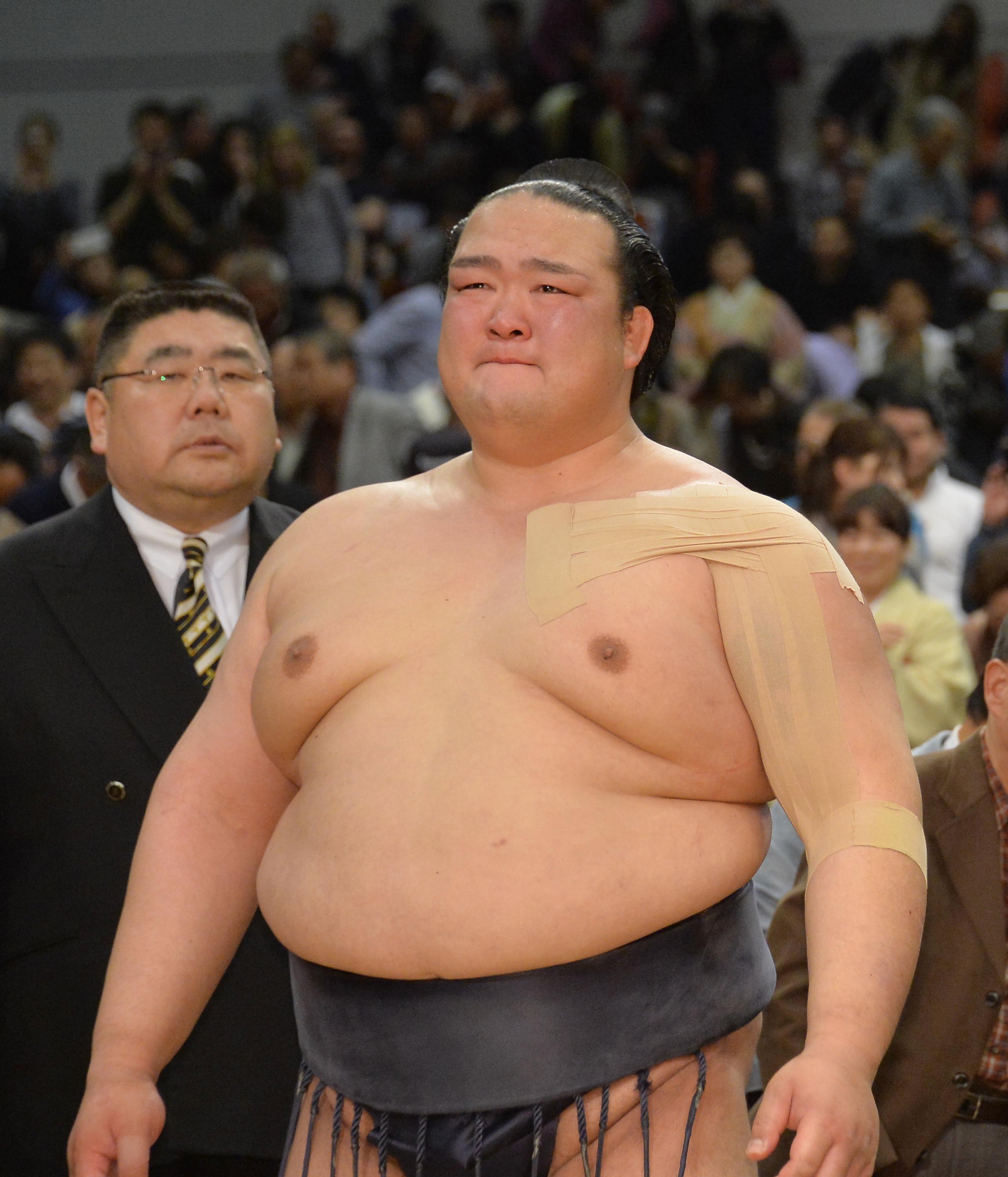 貴乃花鬼の形相写真パネル - 相撲/武道