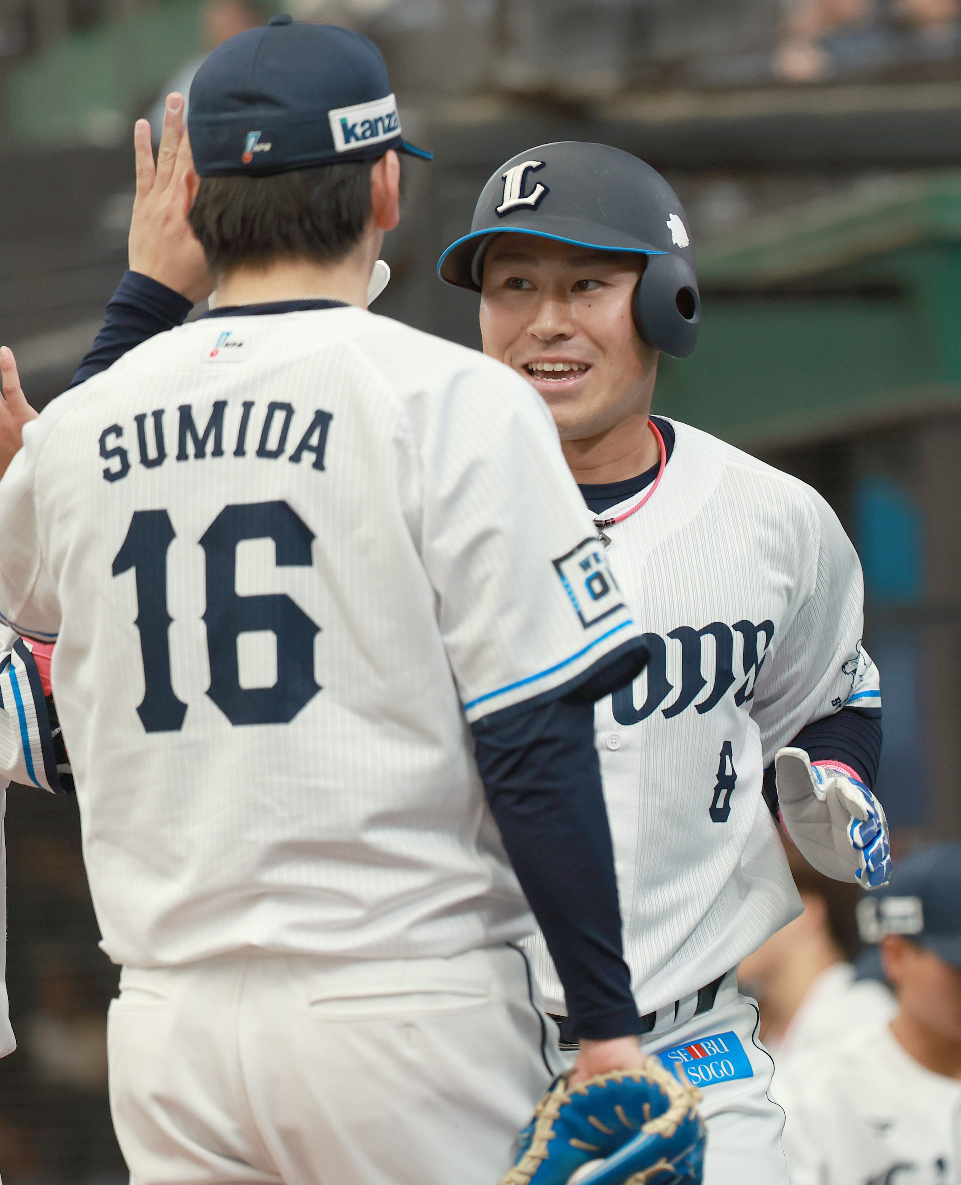 西武D2位・渡部聖弥が決勝打など3安打 清原氏の前で、清原氏の応援歌で