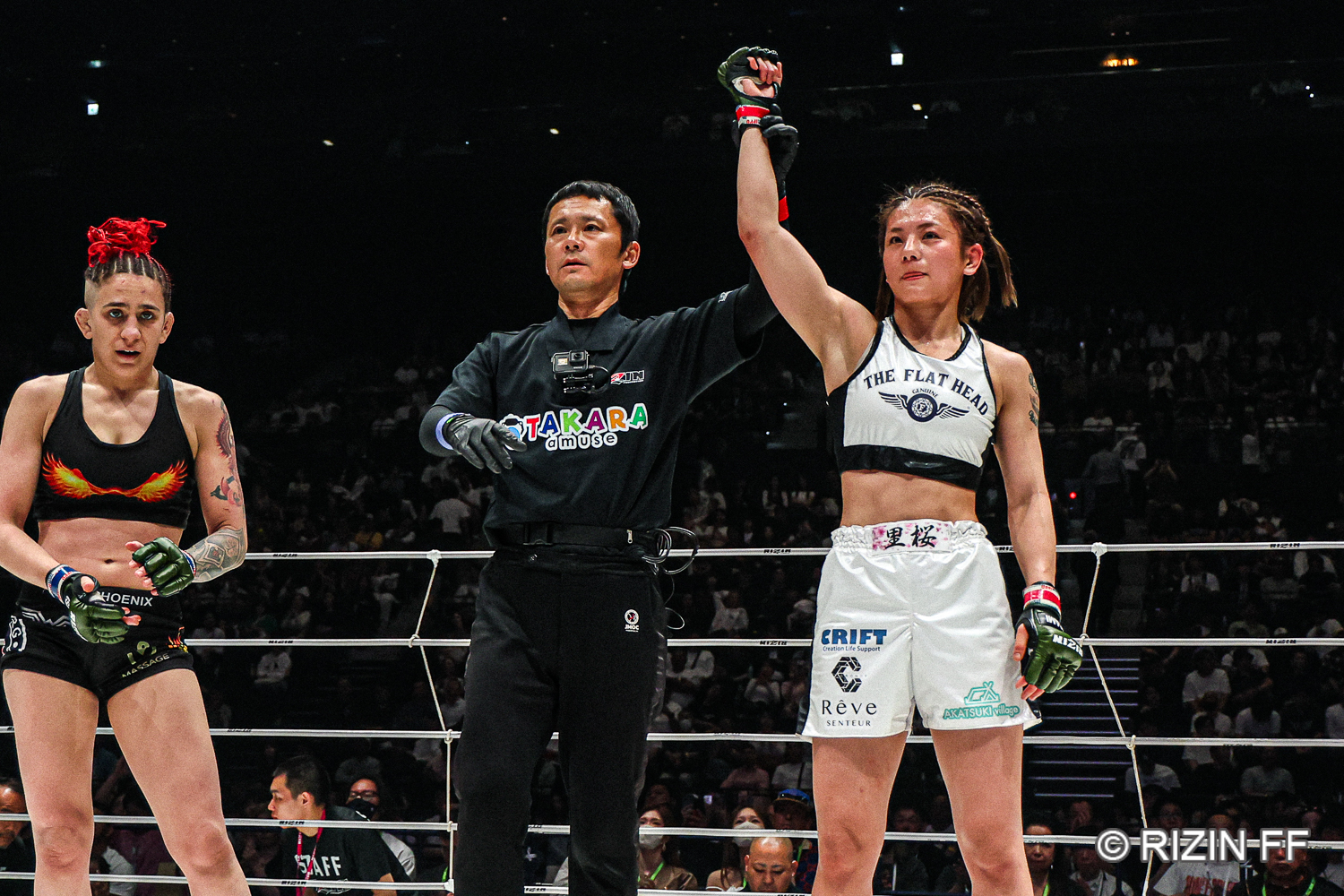RIZIN】ケイト・ロータス、地元・神戸で再起白星「今日の勝利は
