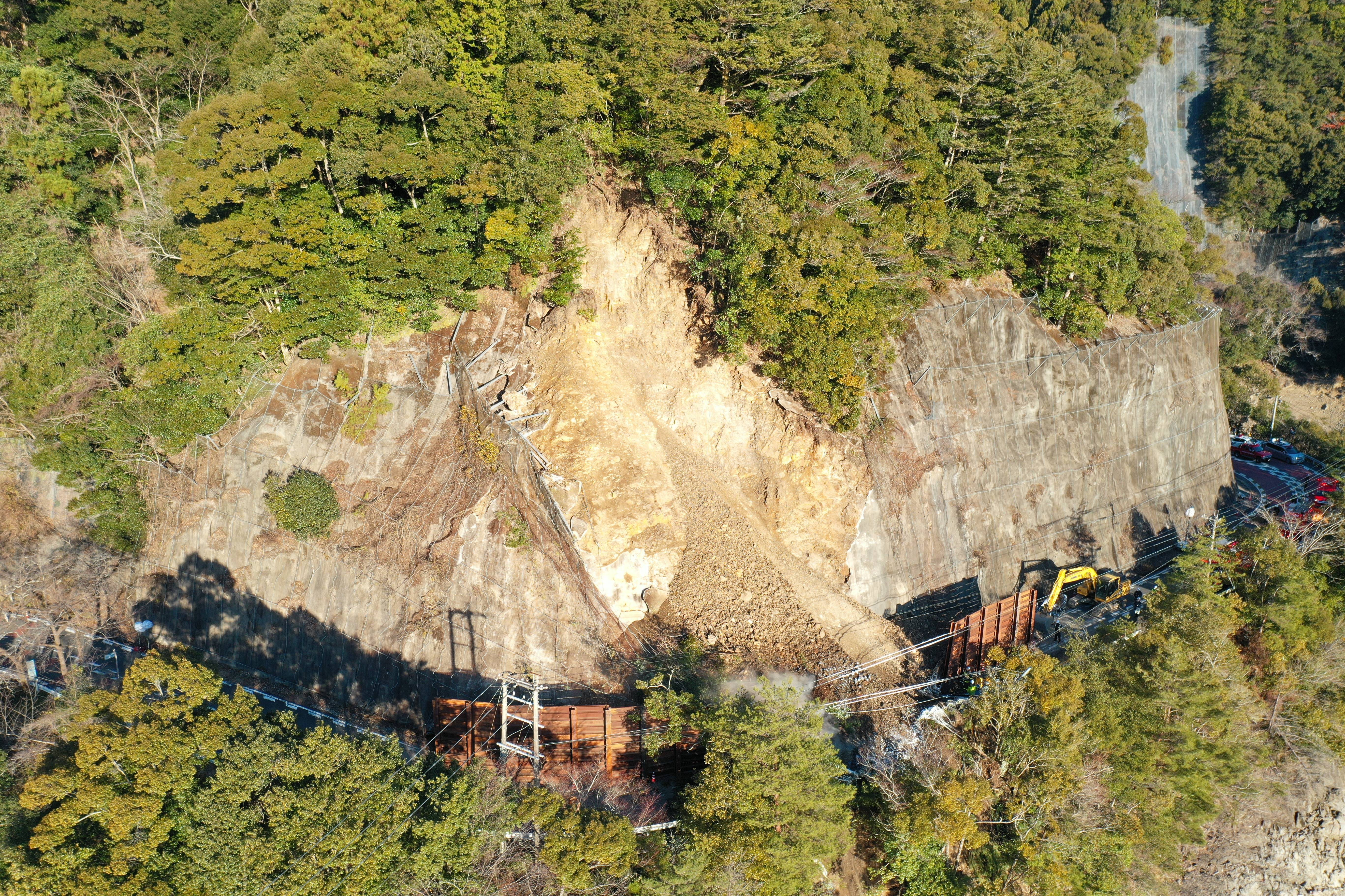 土砂崩れ事故教訓に 人工衛星データ用い斜面変化把握、奈良県が防止