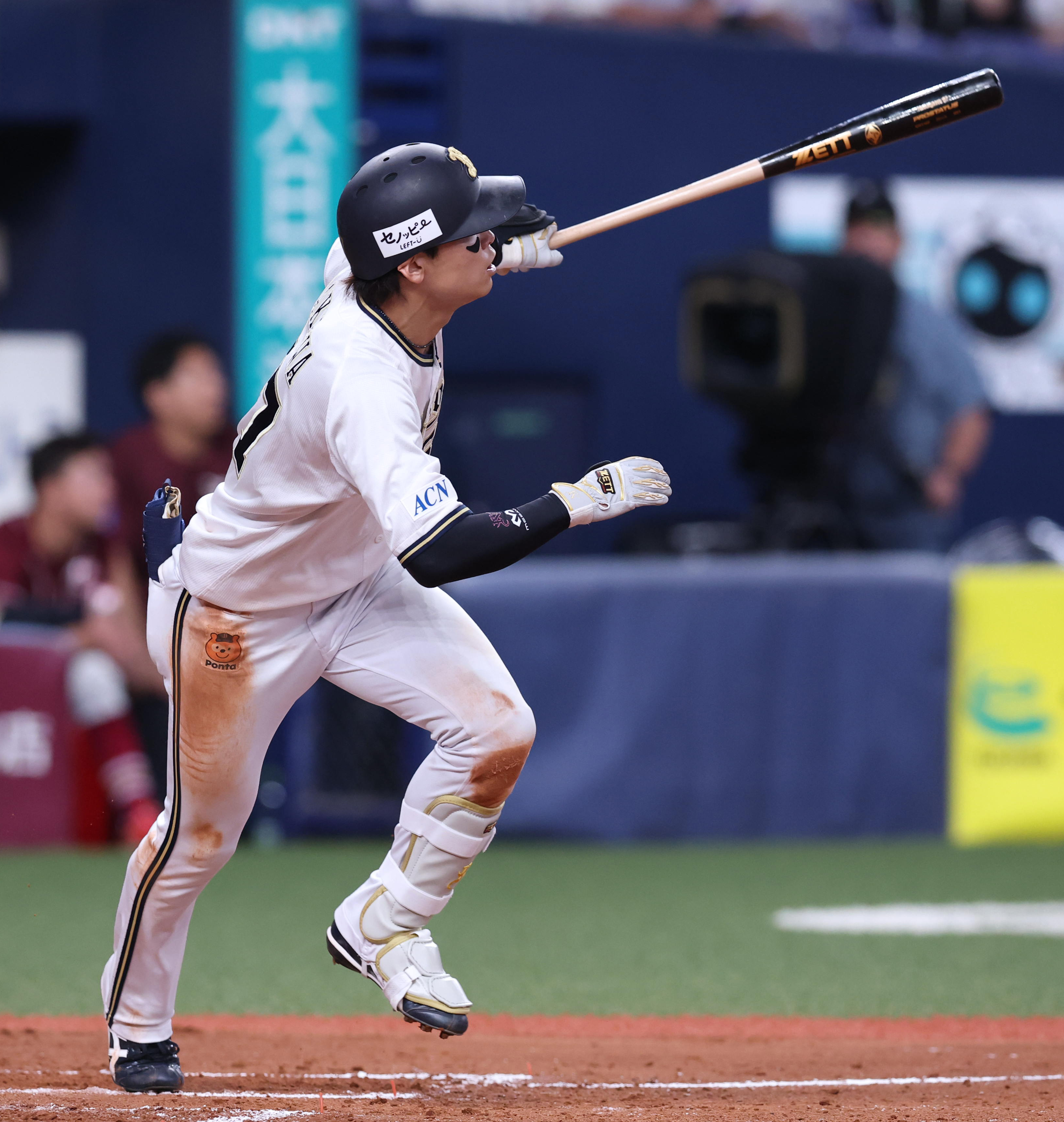 オリックス・中川圭太、7月度の「スカパー！サヨナラ賞」を初