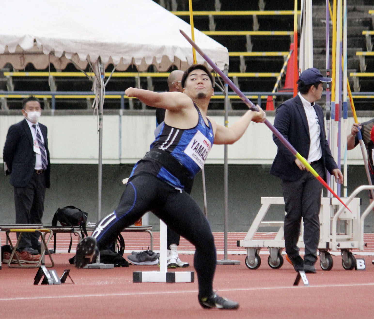 男子やり投げ・山崎晃裕、滑り込みの代表入り 日本選手権最終日 - サンスポ