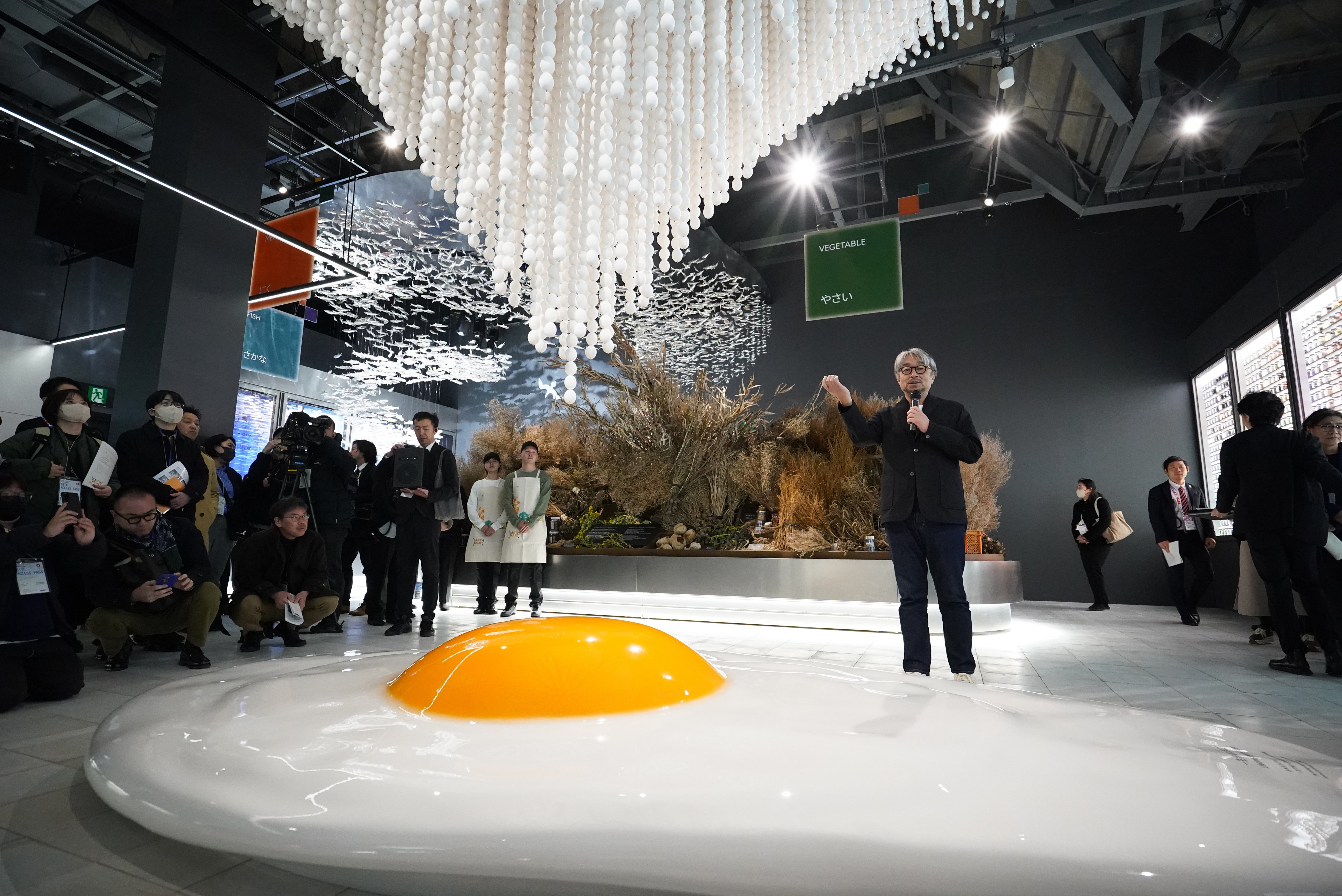 動画】一生分のたまご、こんなに…食、見つめ直すきっかけに 小山薫堂