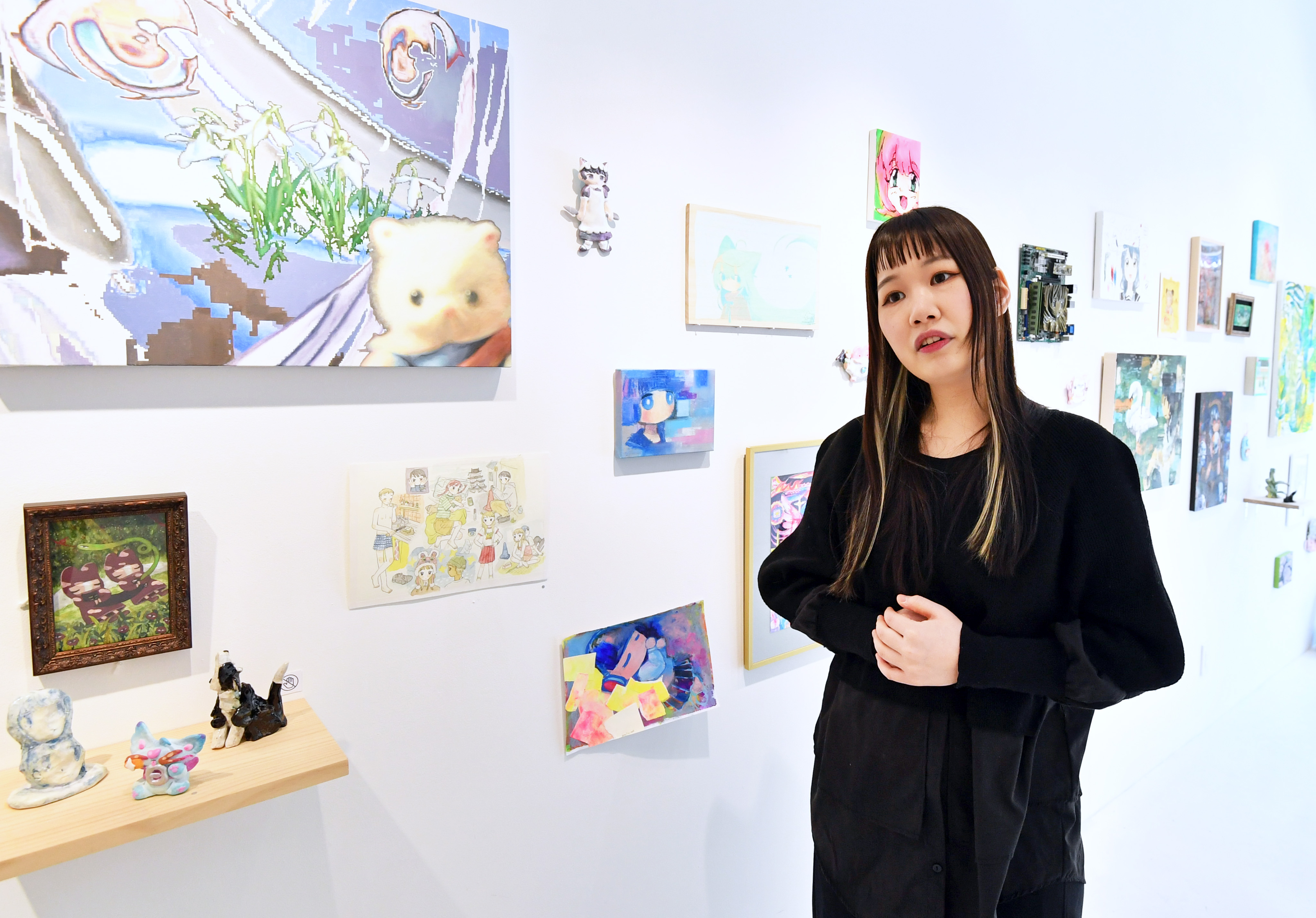 新たな「ひらめき」の場を 無限四角で注目の美術家MINAMI MIYAJIMAさん 
