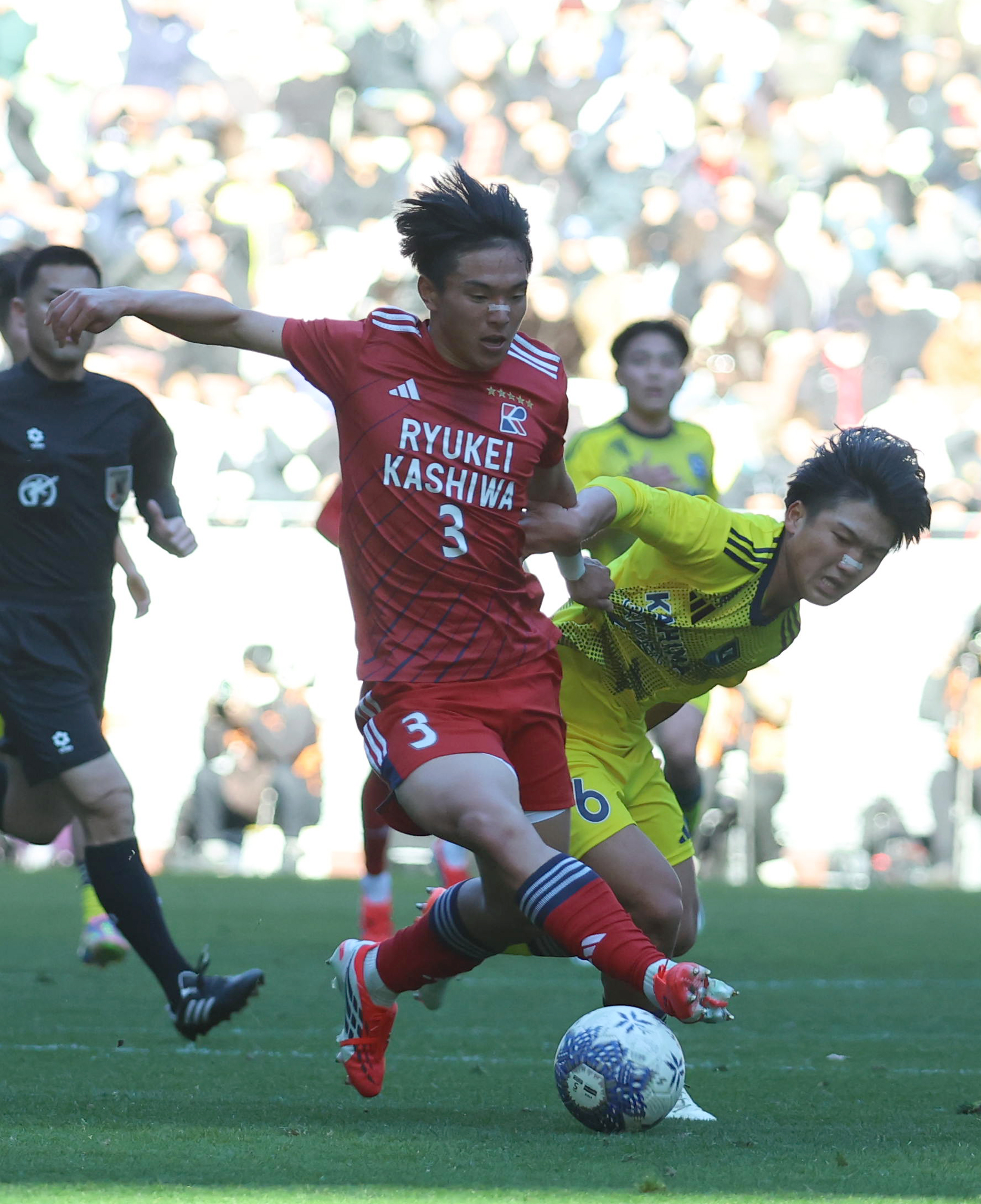 粘って、粘って、粘って」鹿島学園、終了間際のV弾 初の決勝「茨城を