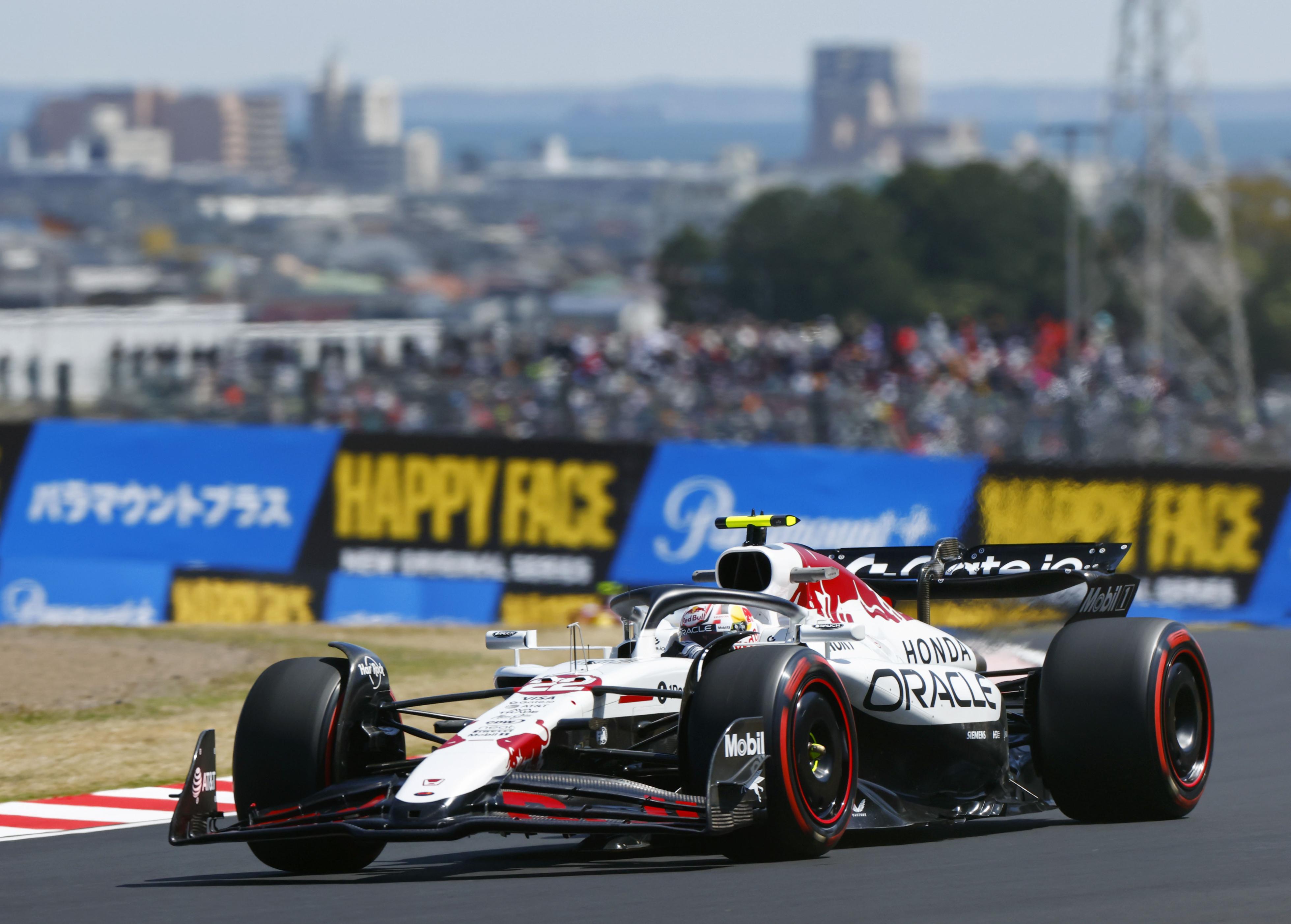 鈴鹿サーキット別注　VCARB 01 No.22 角田祐毅 日本GP 2024 SUZUKA 別注 Spark RB VCARB01 Y. Tsunoda Japanese GP 2024