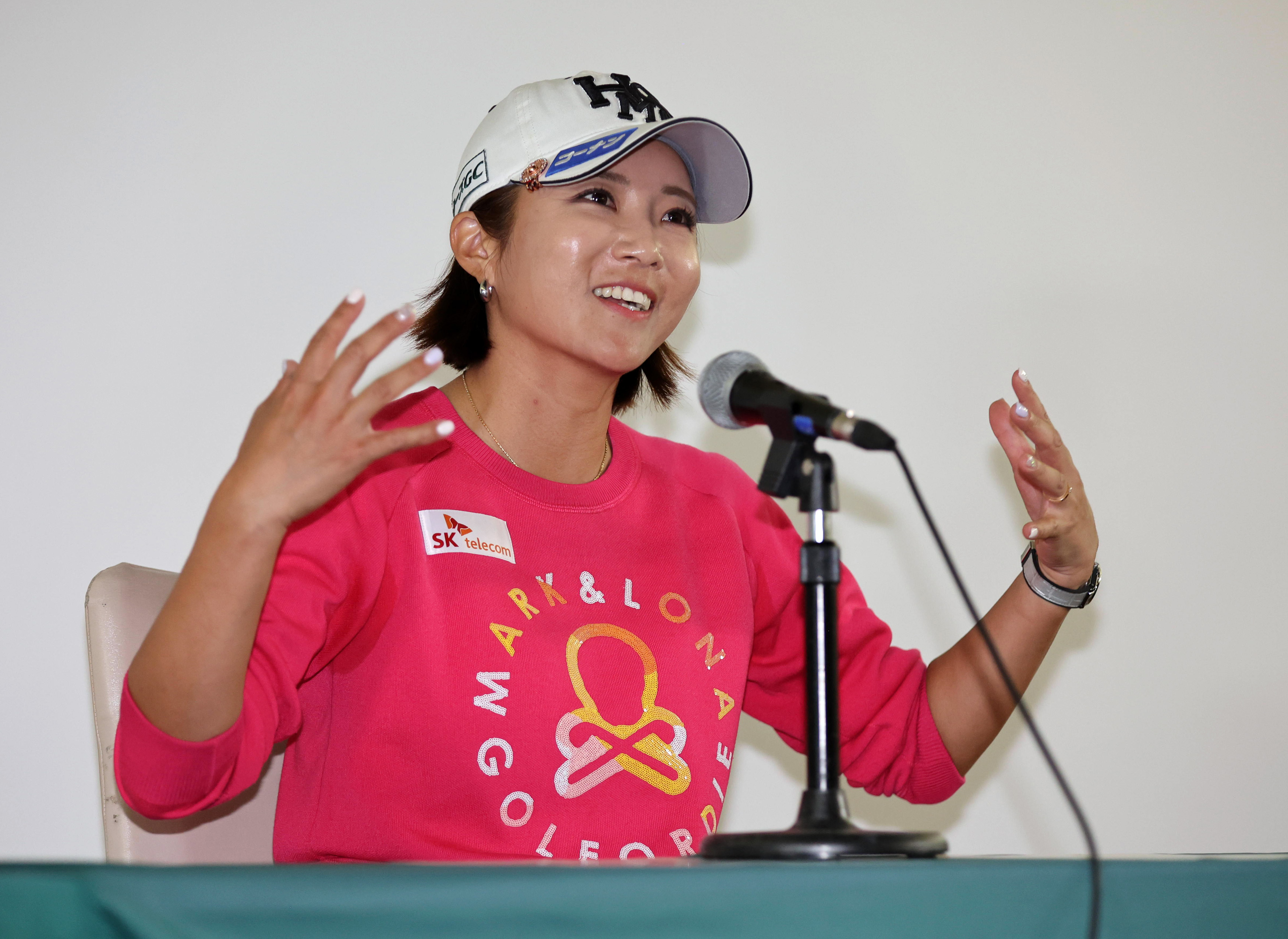 イ・ボミ、日本ツアー出場最終戦に向け「皆さんが笑顔で終われるように