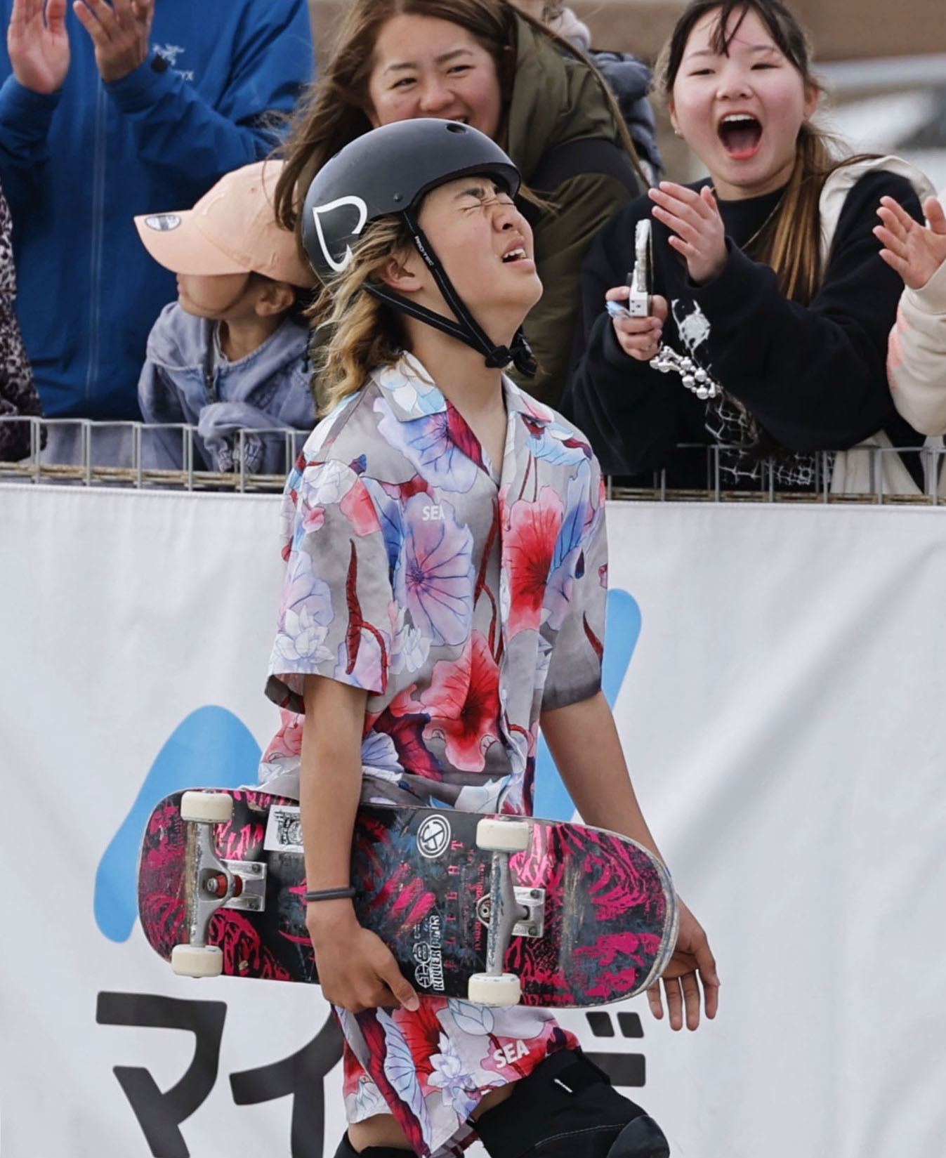女子は草木ひなのが圧勝、男子は13歳志治群青が初V スケボー日本