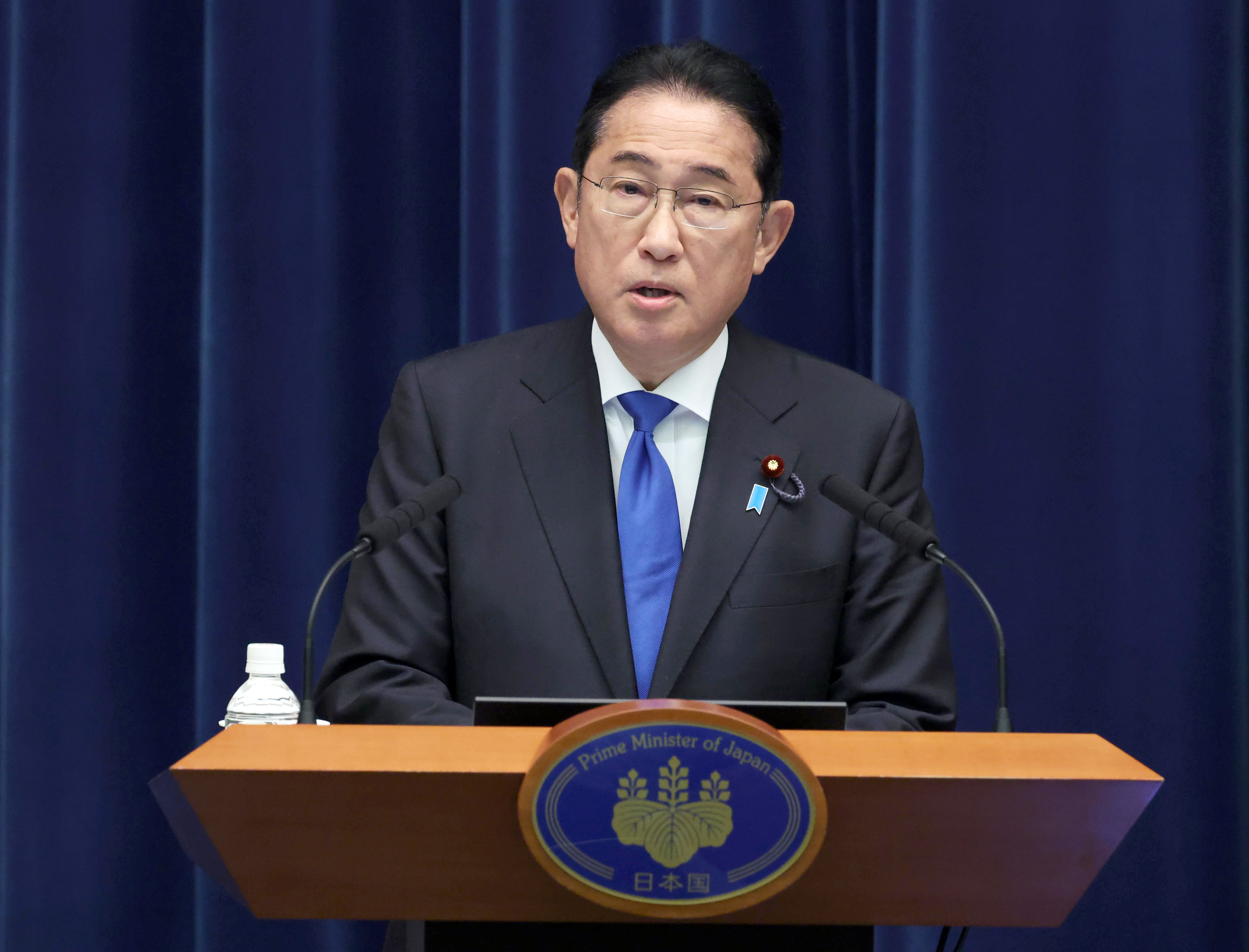 号外・動画】岸田首相、記者会見で総裁選不出馬を正式表明 「自民が