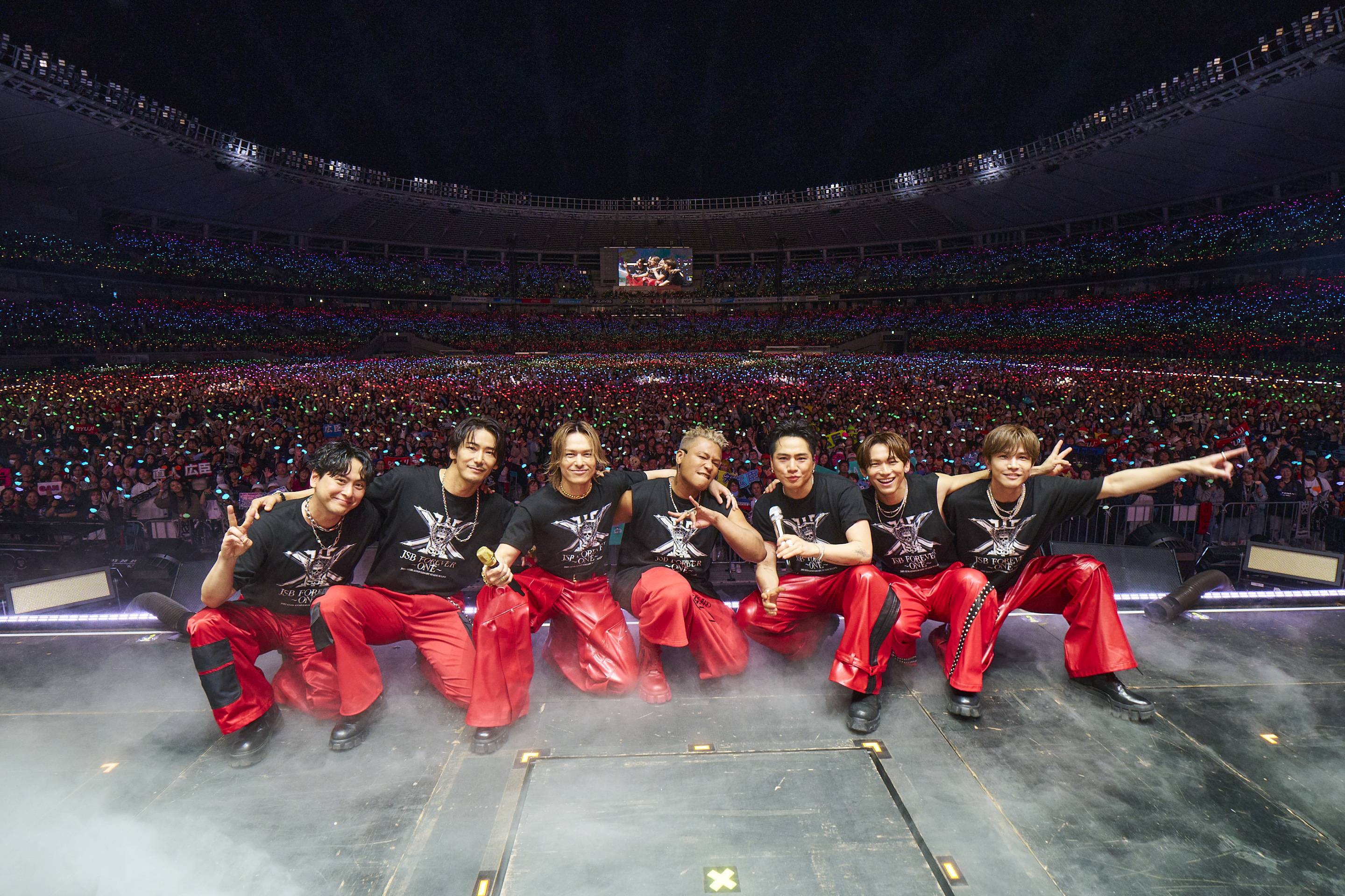 三代目JSB、15周年記念スタジアムツアーの味スタ公演が11.27～劇場上映