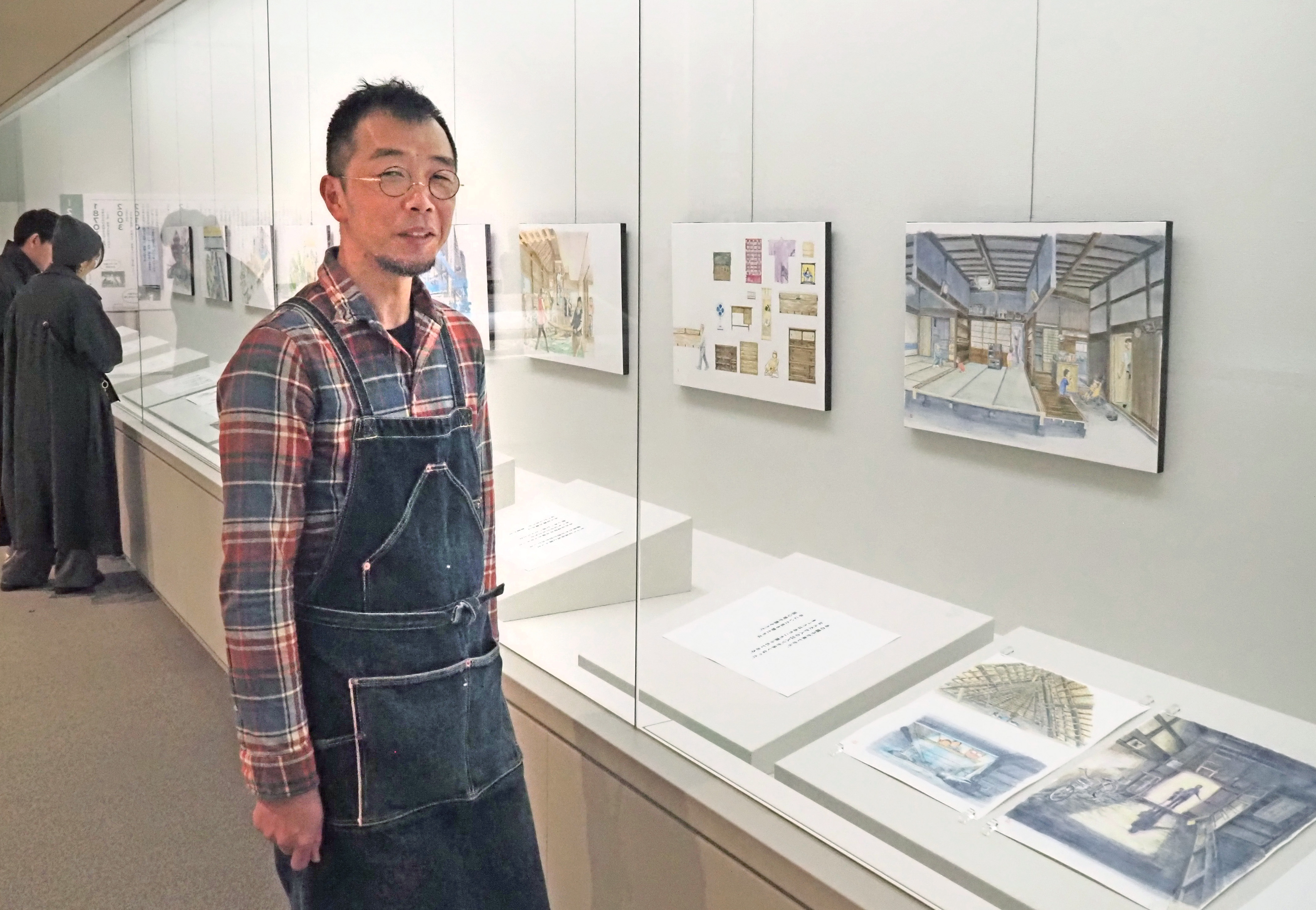 絵画★古民家リノベ中atsushi★ フィスカルス村　他おまとめ　原画 古民家リノベの理想と現実 「直して暮らす」特別展が大阪で 図面、資金