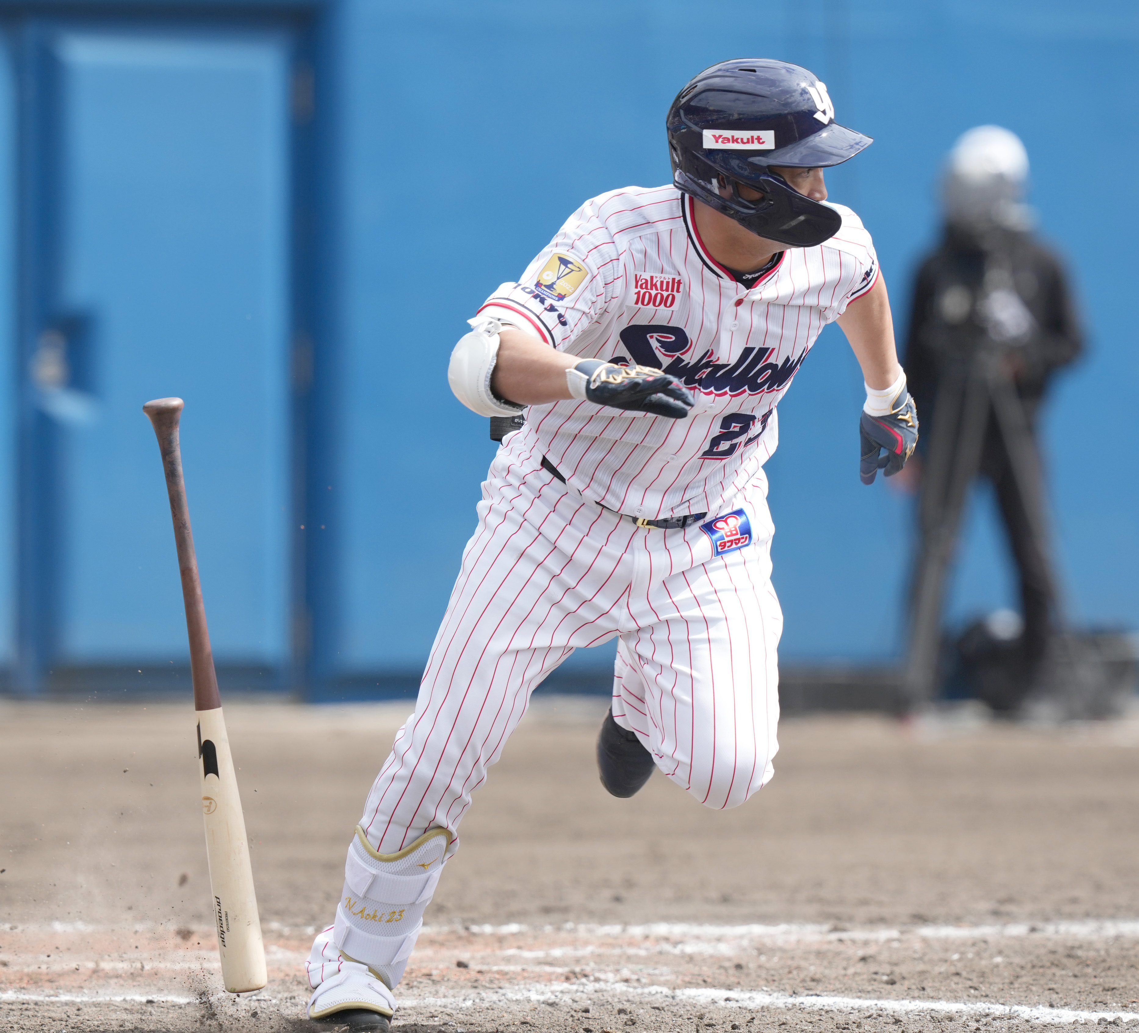 球界野手最年長のヤクルト・青木宣親、２打数２安打「まだまだ負けられ