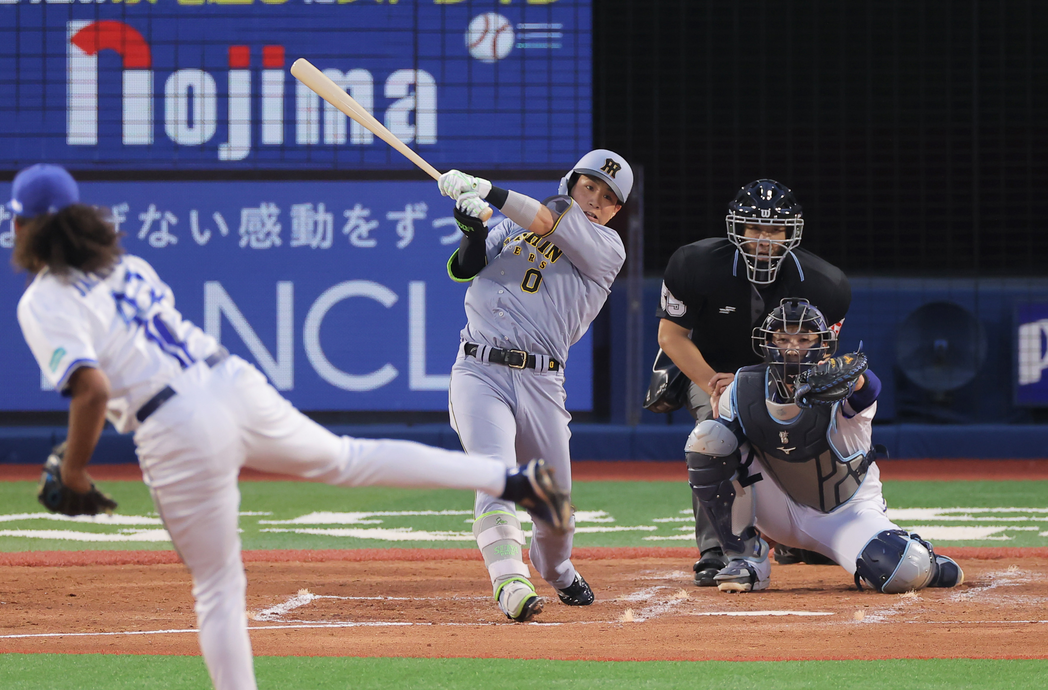阪神　野球　木浪 阪神 木浪が今季1号満塁弾！虎党はお祭り騒ぎ “満塁男”が巨人に