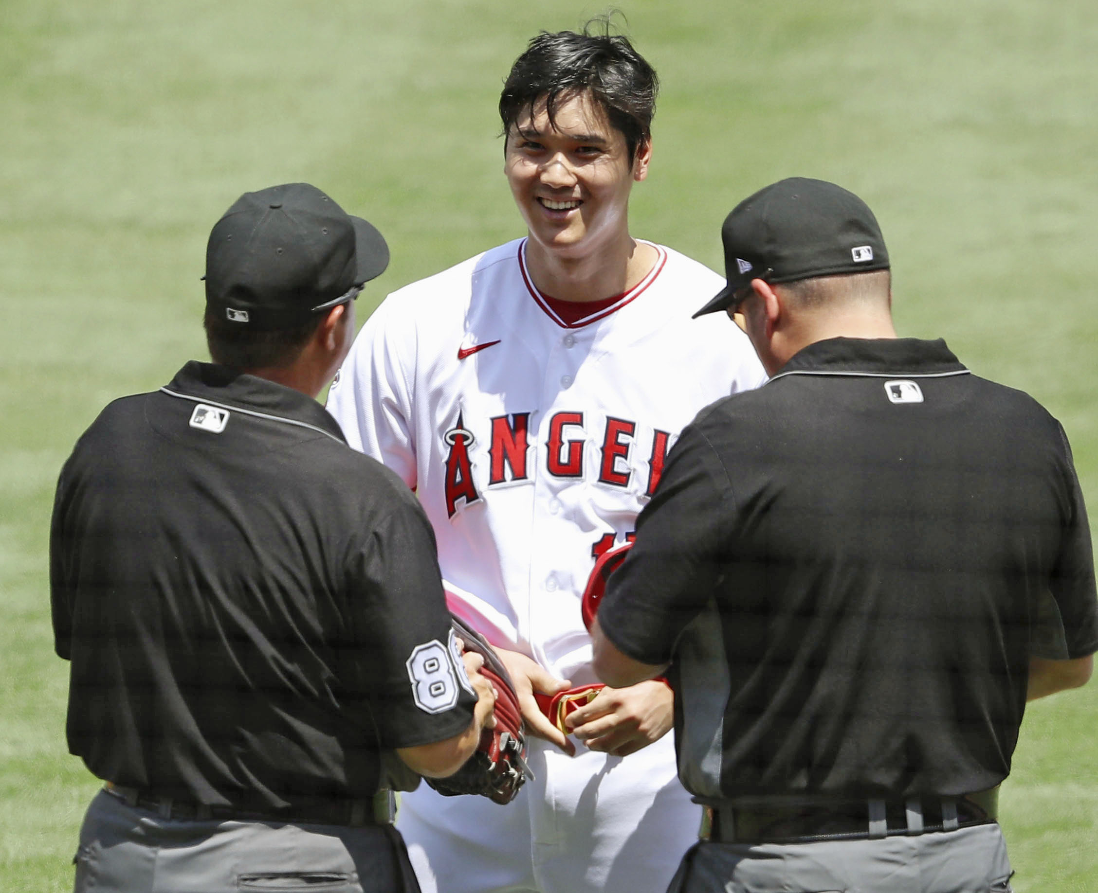 フォト特集】大谷、他球団の選手やファンも魅了 まだまだ続く二刀流の