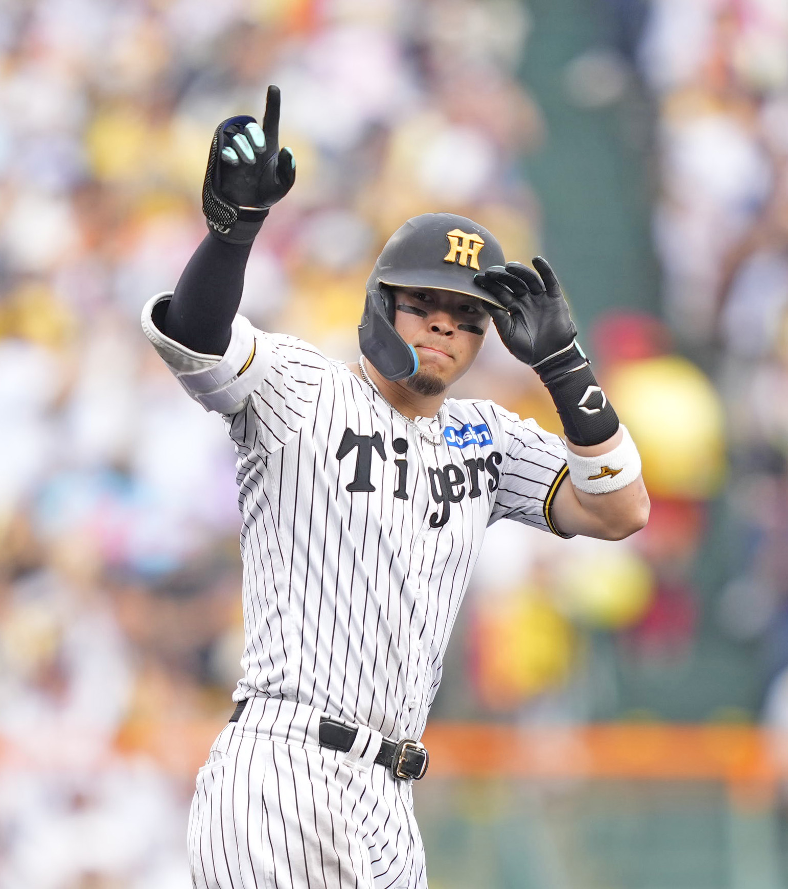 阪神・佐藤輝明が3戦連続猛打賞で4割到達！ 114試合を残して昨季の7度
