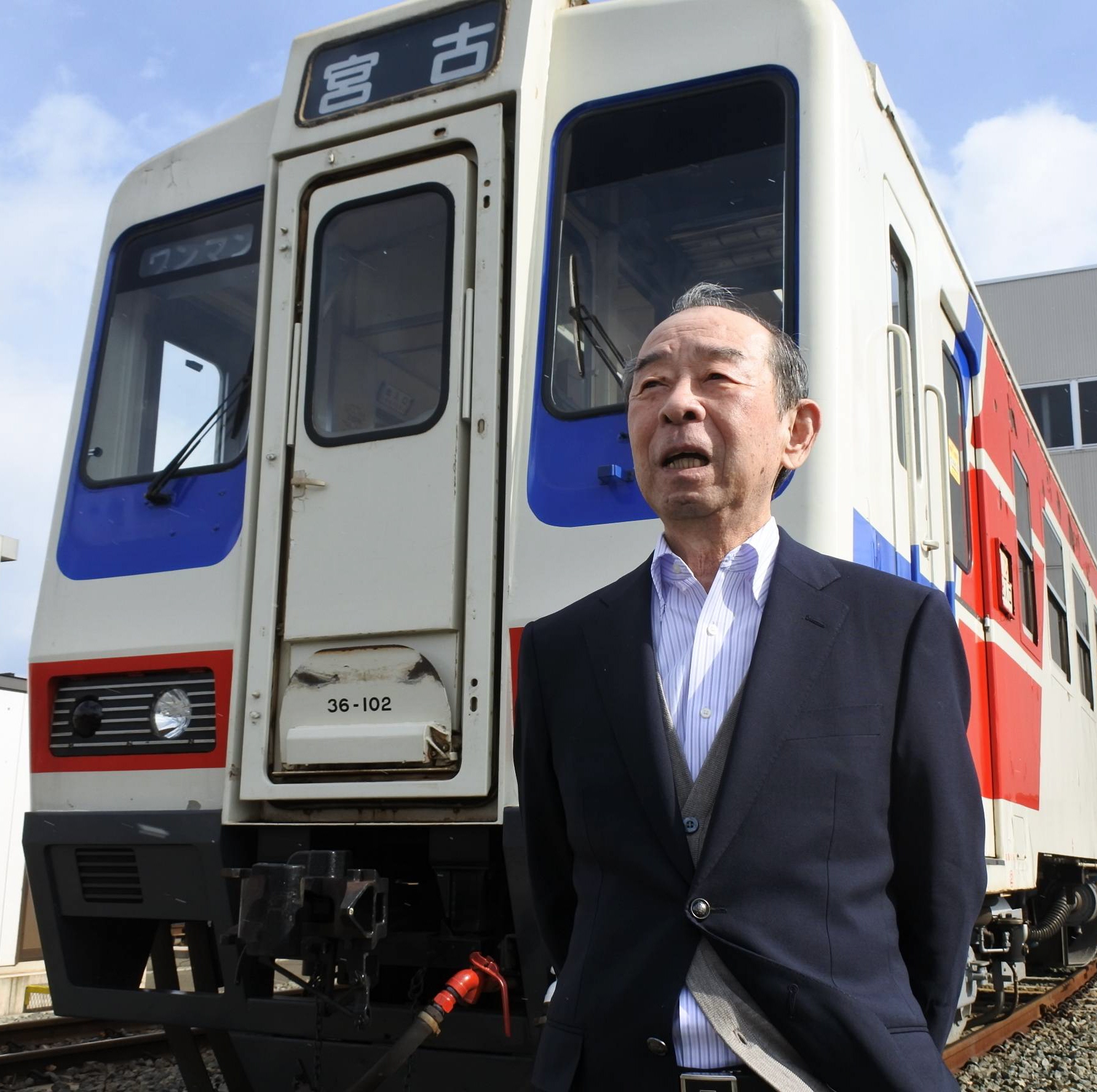希望の鉄路3年で復旧、行く末見守る深いまなざし 望月正彦三陸鉄道社長